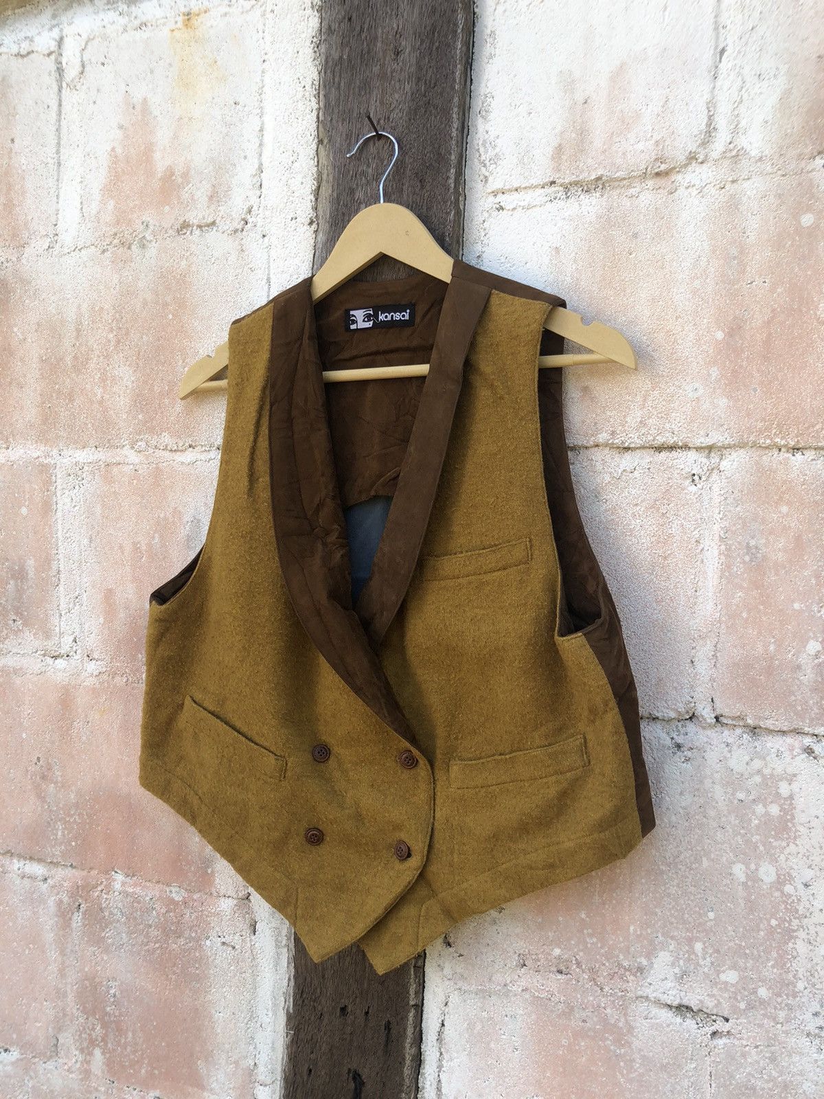 Kansai Yamamoto Kansai Yamamoto Deconstruted Desert Vest Size US M / EU 48-50 / 2 - 3 Thumbnail