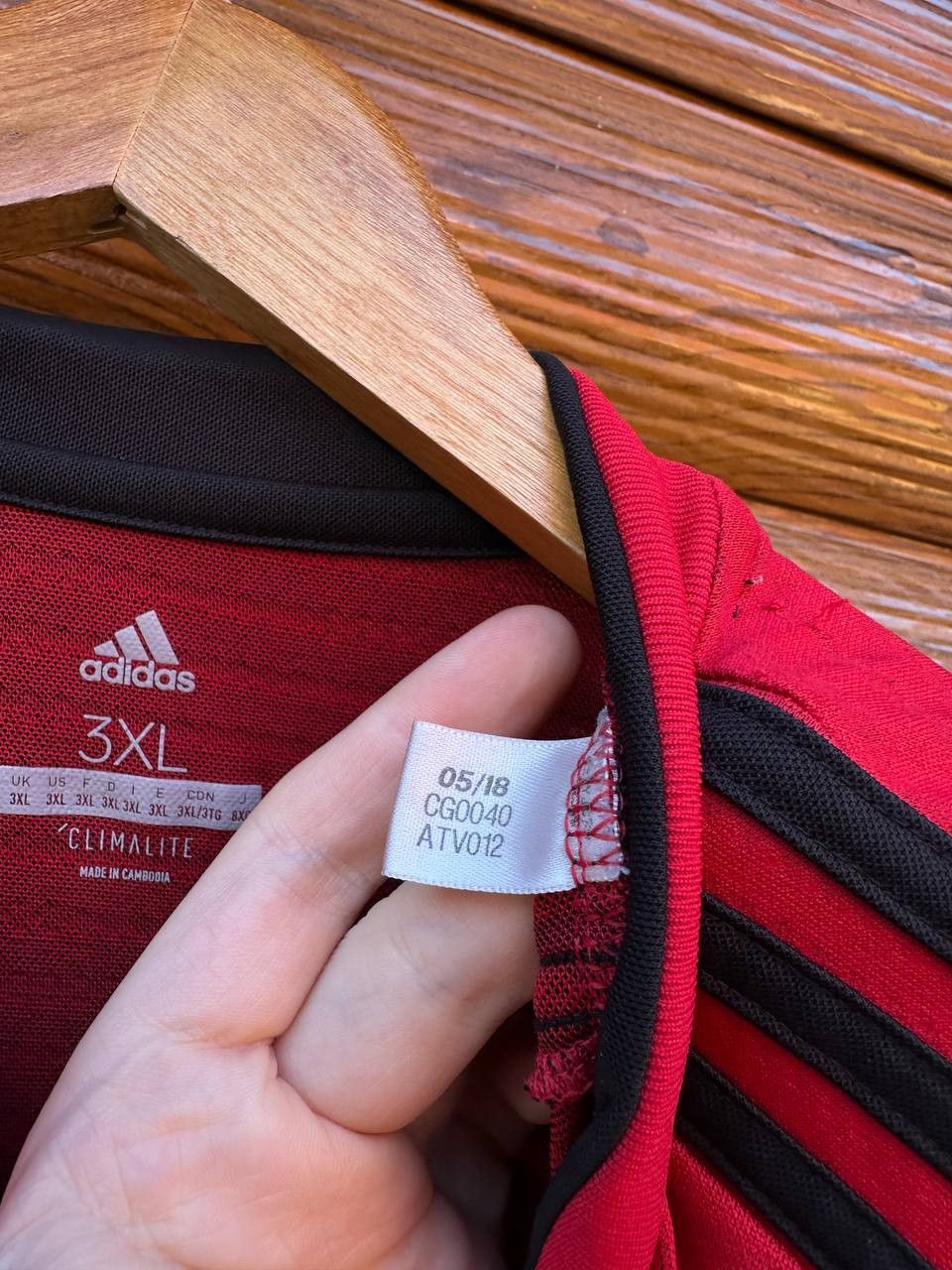 Adidas MANCHESTER UNITED 2018 2019 HOME SHIRT JERSEY ADIDAS Size US XXL / EU 58 / 5 - 6 Thumbnail
