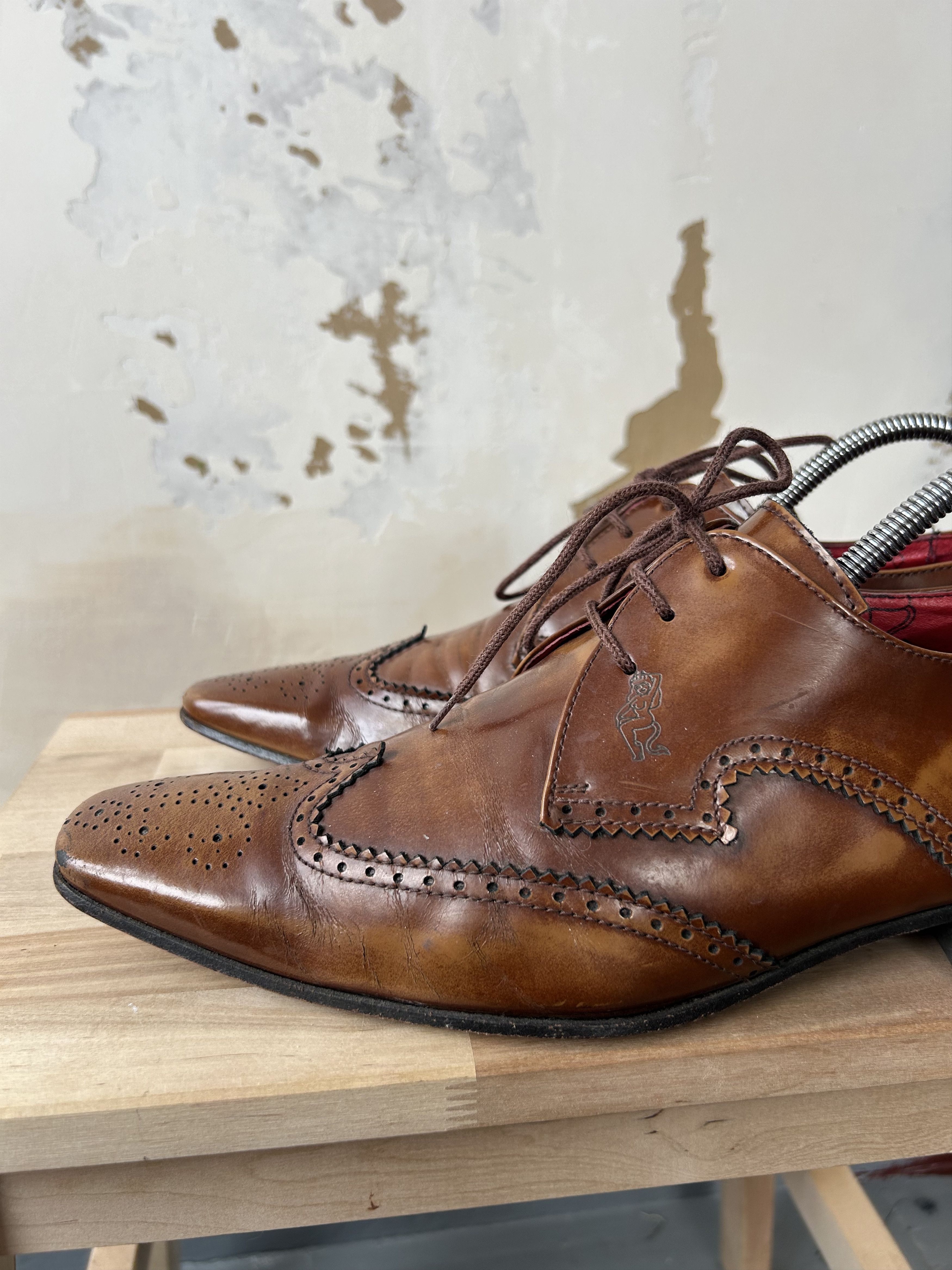 Jeffery West × Leather Jeffery West Muse Leather Oxfords Shoes Size uk8 us9 Size US 9 / EU 42 - 2 Thumbnail