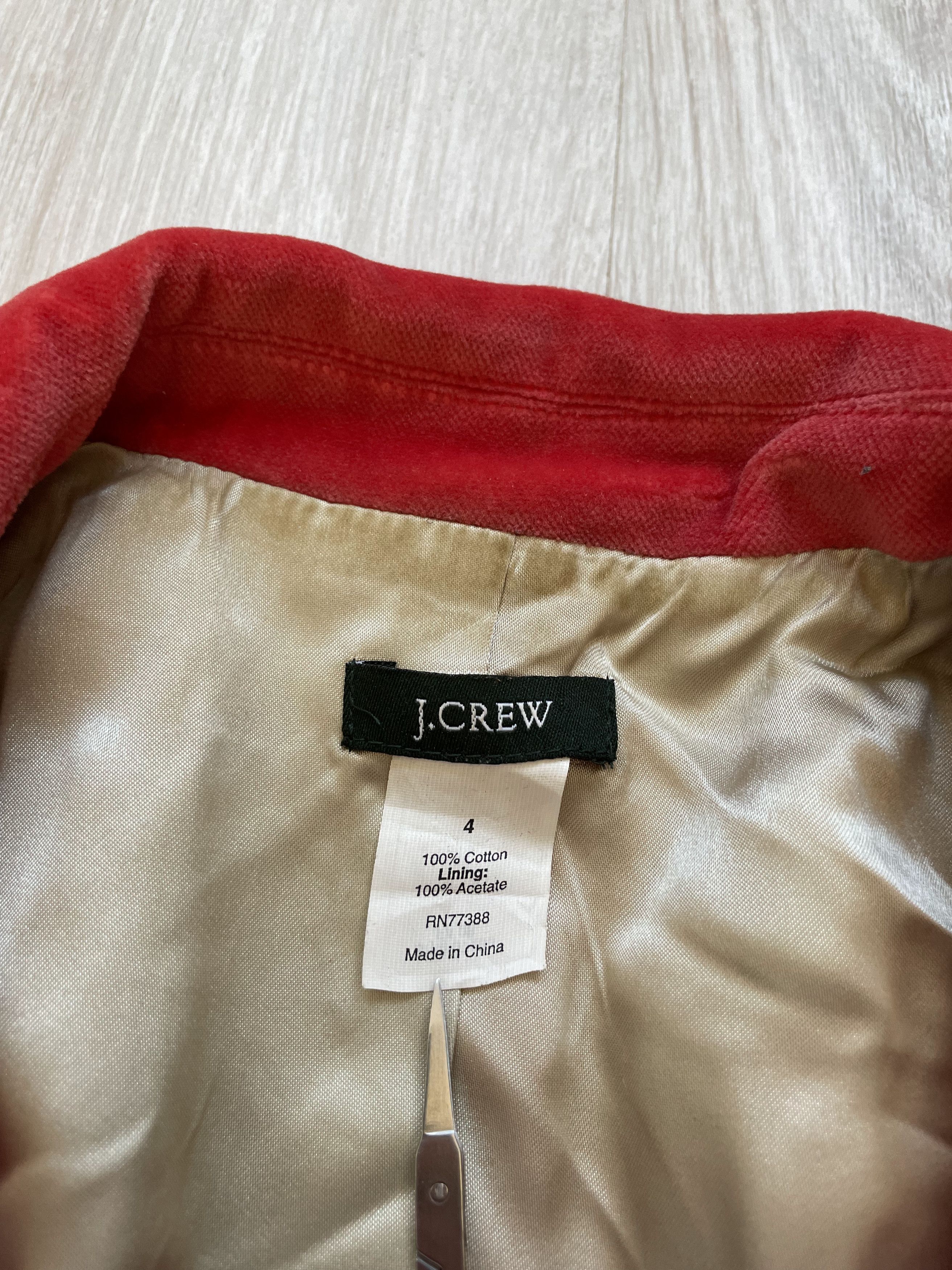 J.Crew Vintage J.Crew Women's Blazer Size S / US 4 / IT 40 - 3 Thumbnail