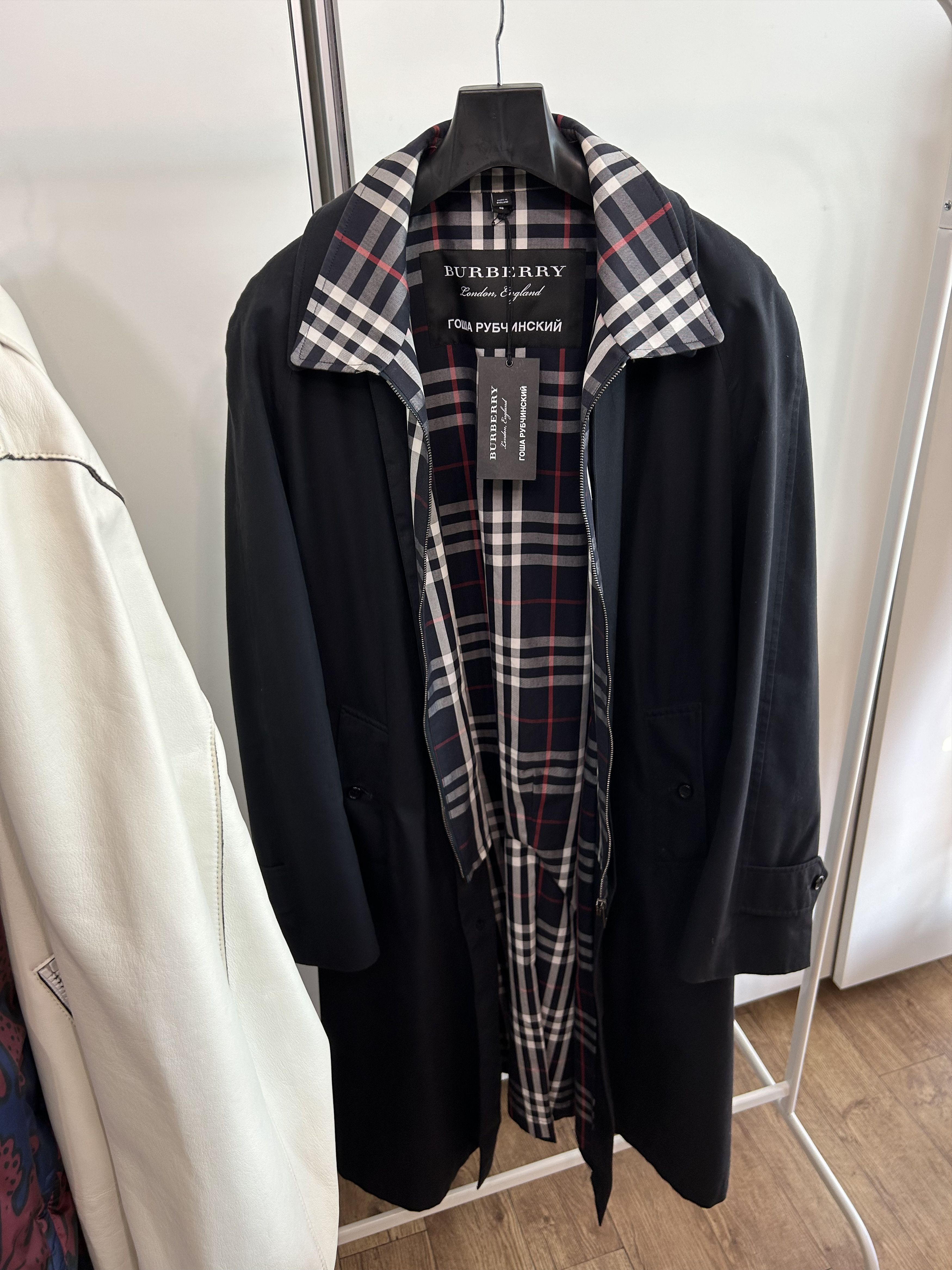 Burberry BURBERRY x GOSHA RUBCHINSKIY Layered Car Coat Size US M / EU 48-50 / 2 - 6 Thumbnail