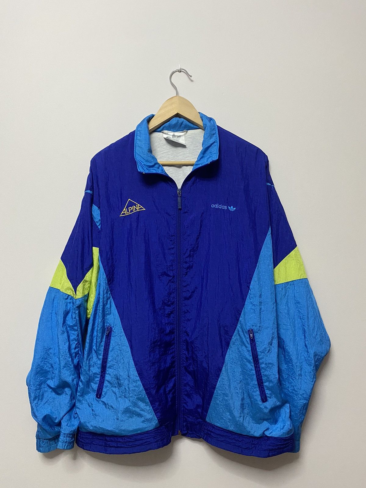 Adidas × Vintage 1990s Adidas Vintage Track Jacket Size US XL / EU 56 / 4 - 2 Thumbnail