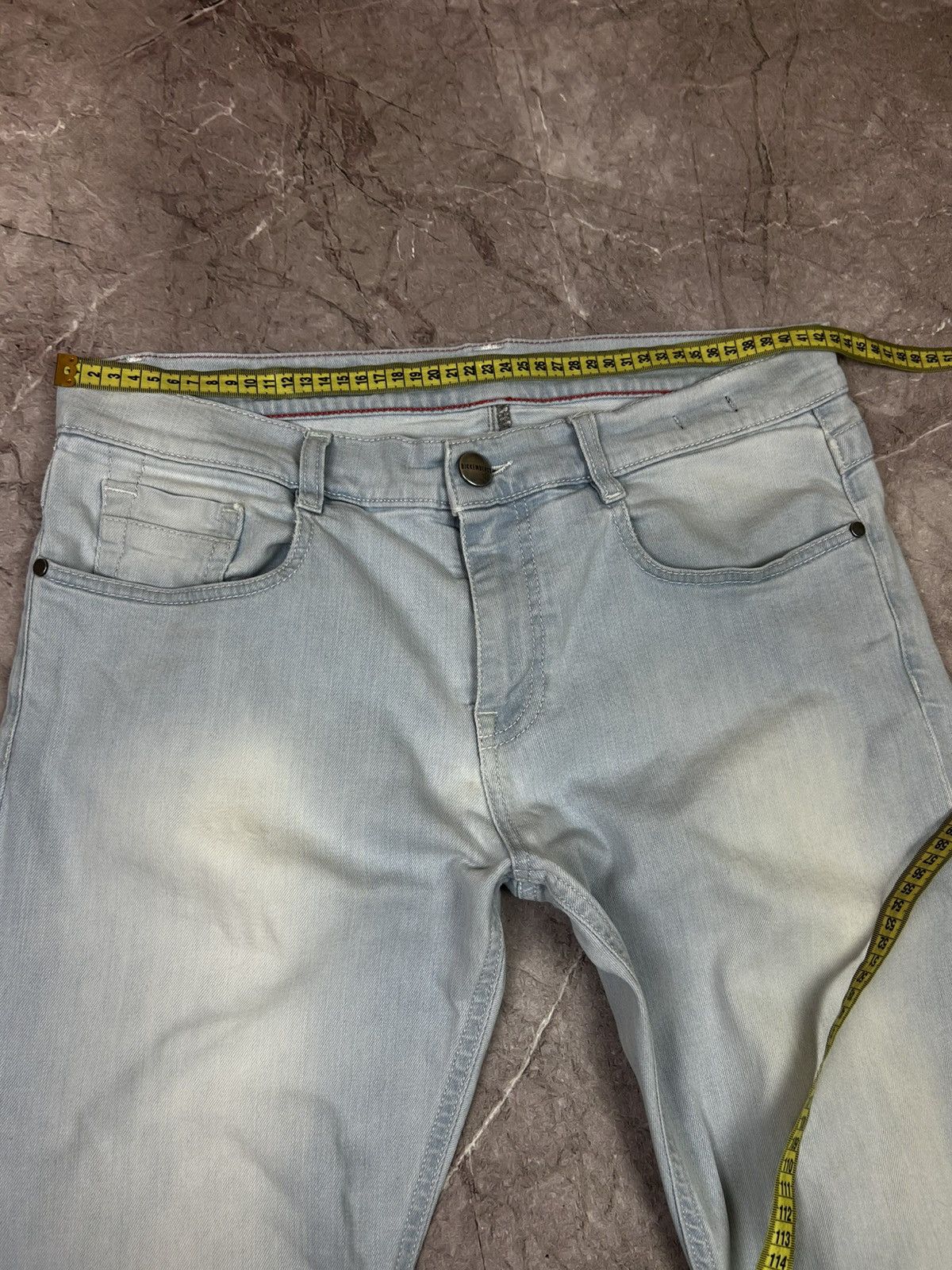 Dirk Bikkembergs Dirk Bikkembergs Biker Jeans Denim Pants Size US 33 - 14 Thumbnail