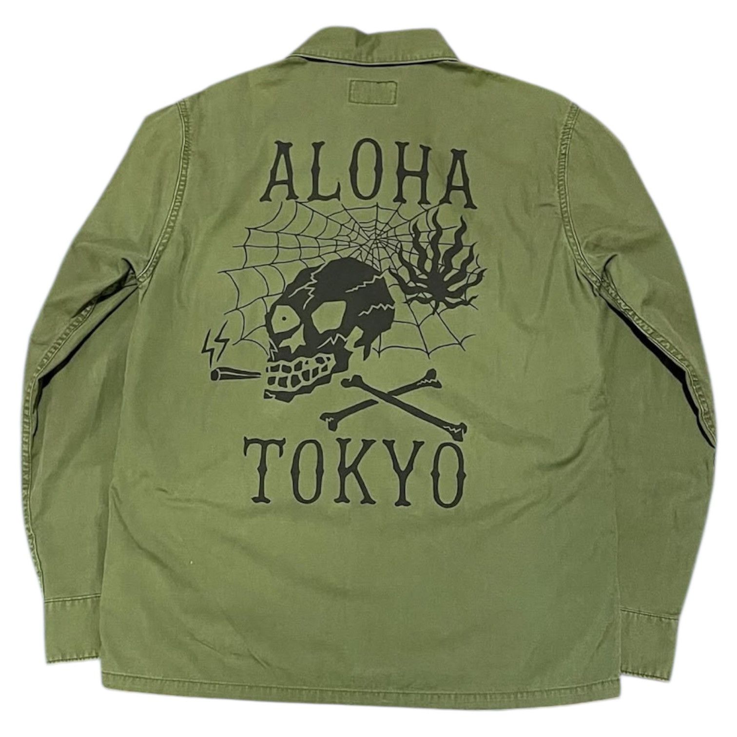 Wacko Maria 2000s Wacko Maria Guilty Parties Aloha Tokyo Military Shirt Size US M / EU 48-50 / 2 - 1 Thumbnail