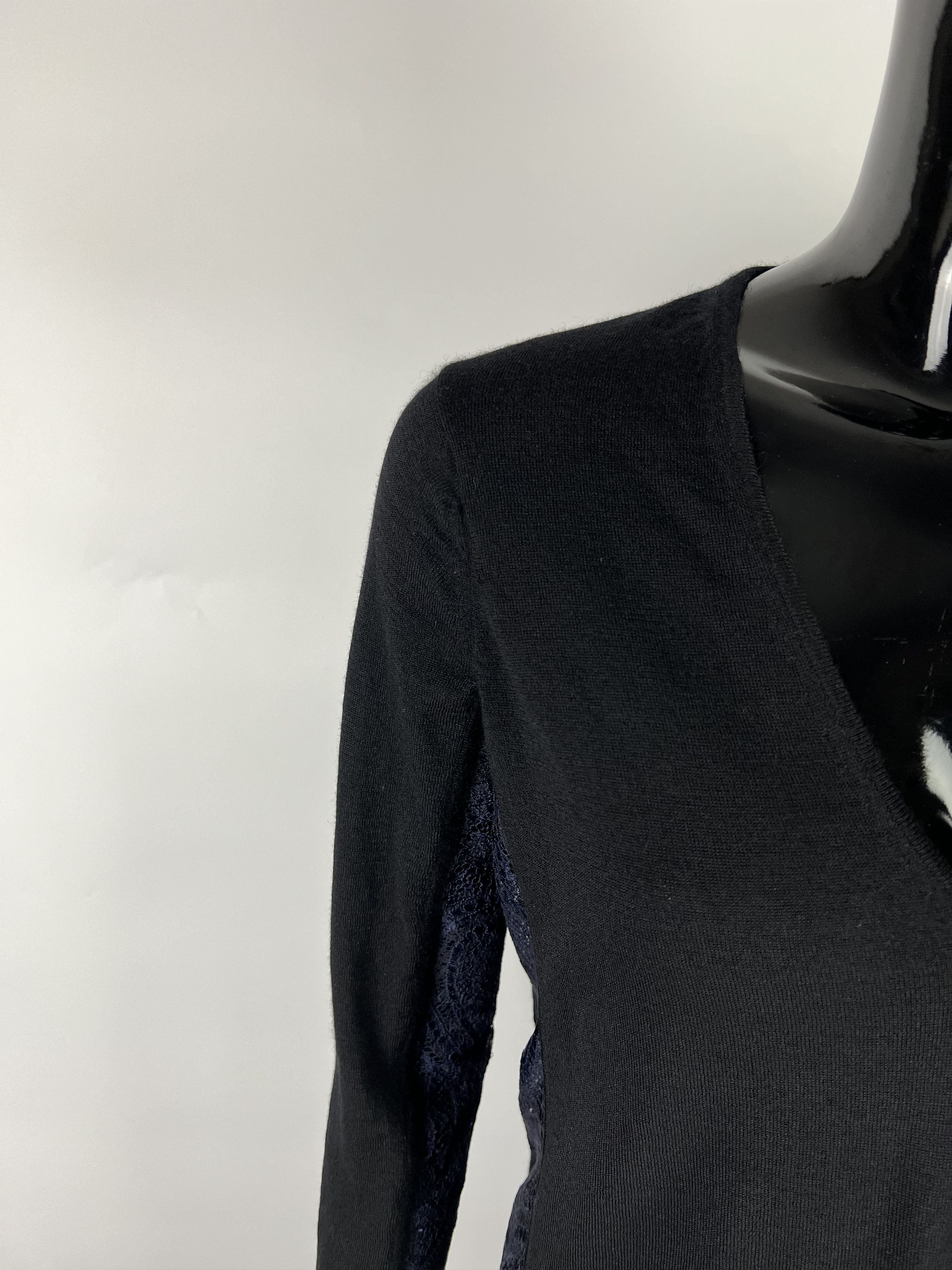 Bompard Eric Bompard Cashmere V-neck Top Sweater Size S Size S / US 4 / IT 40 - 6 Thumbnail