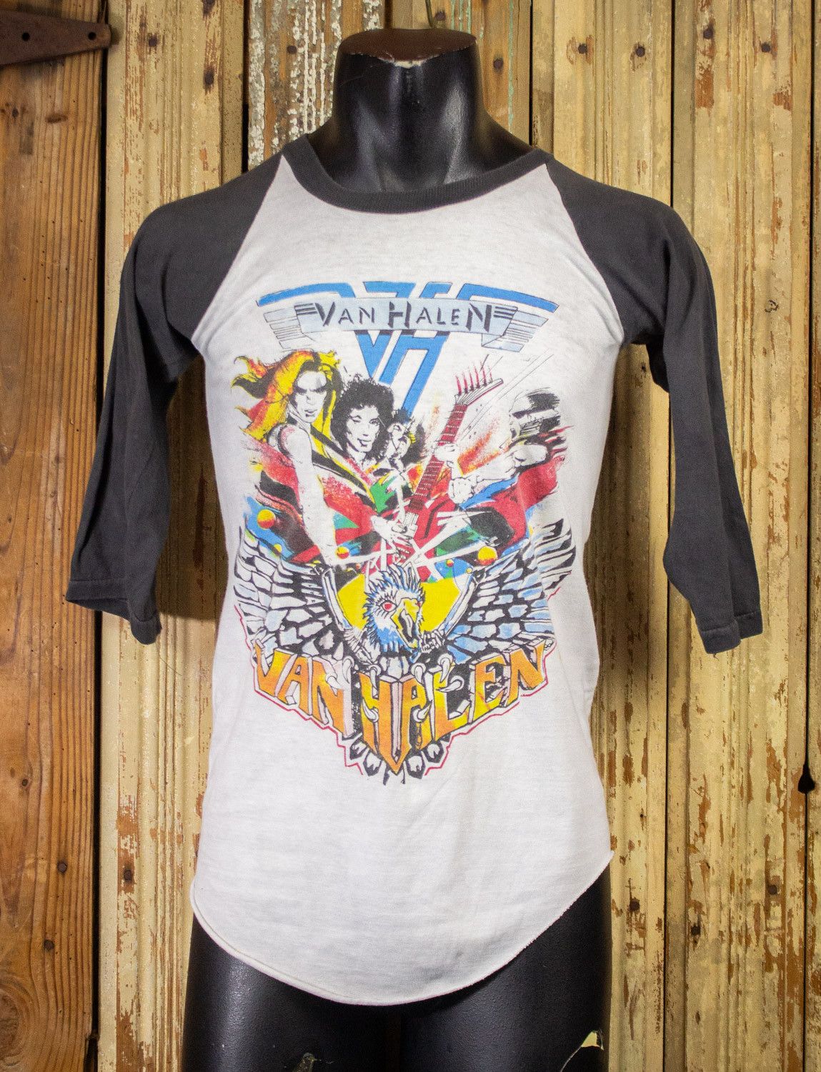 Band Tees × Vintage Vintage Van Halen 1984 Tour Parking Lot Concert T Shirt 1984 Size US XS / EU 42 / 0 - 1 Thumbnail