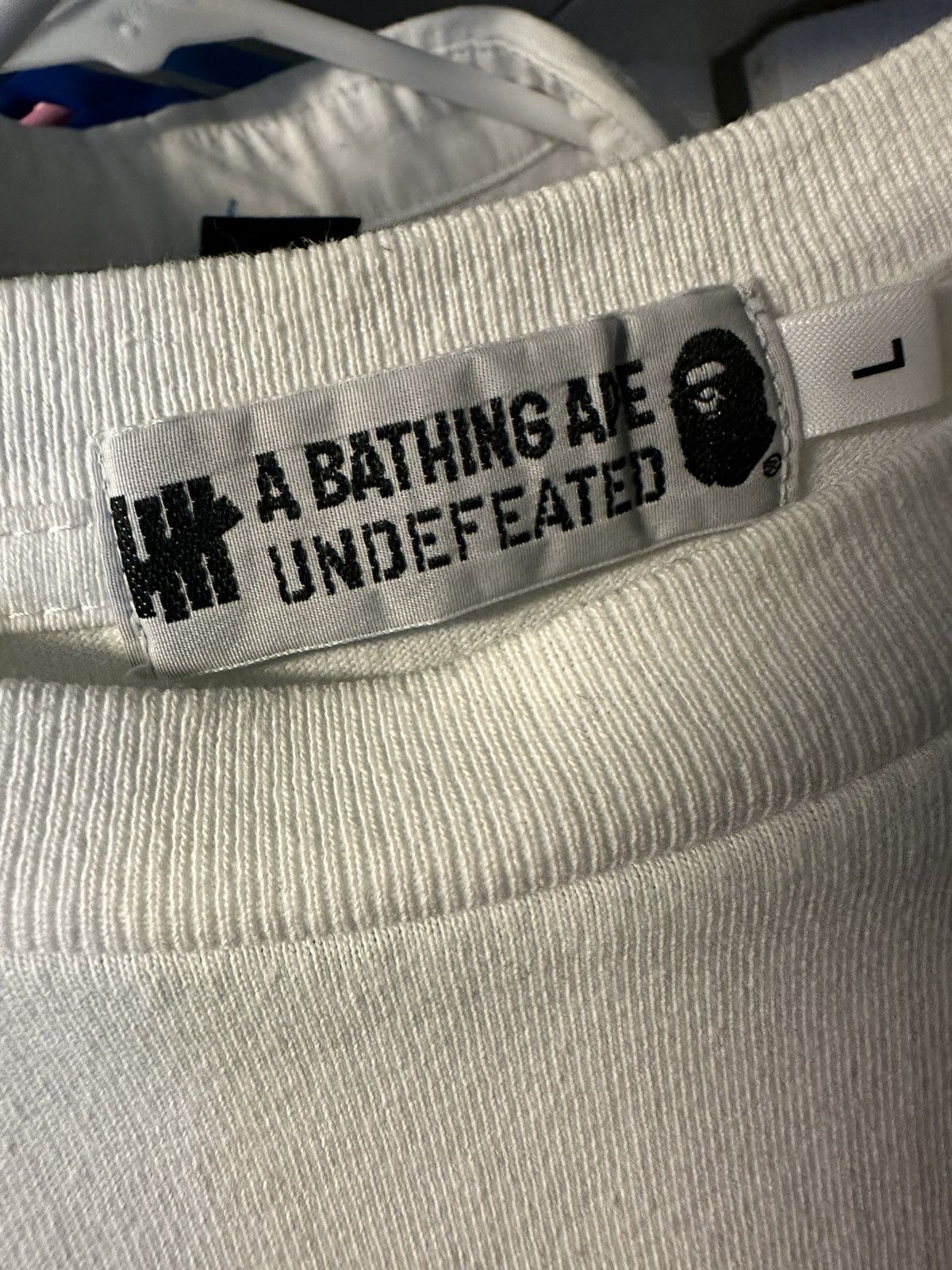 Bape × Undefeated Bape x Undefeated Return of the Bape Tee Size US L / EU 52-54 / 3 - 3 Thumbnail