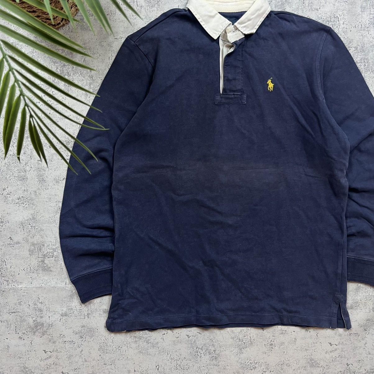 Polo Ralph Lauren 00s Ralph Lauren Vintage Y2K Avant Garde Longsleeve Polo Size US L / EU 52-54 / 3 - 2 Thumbnail