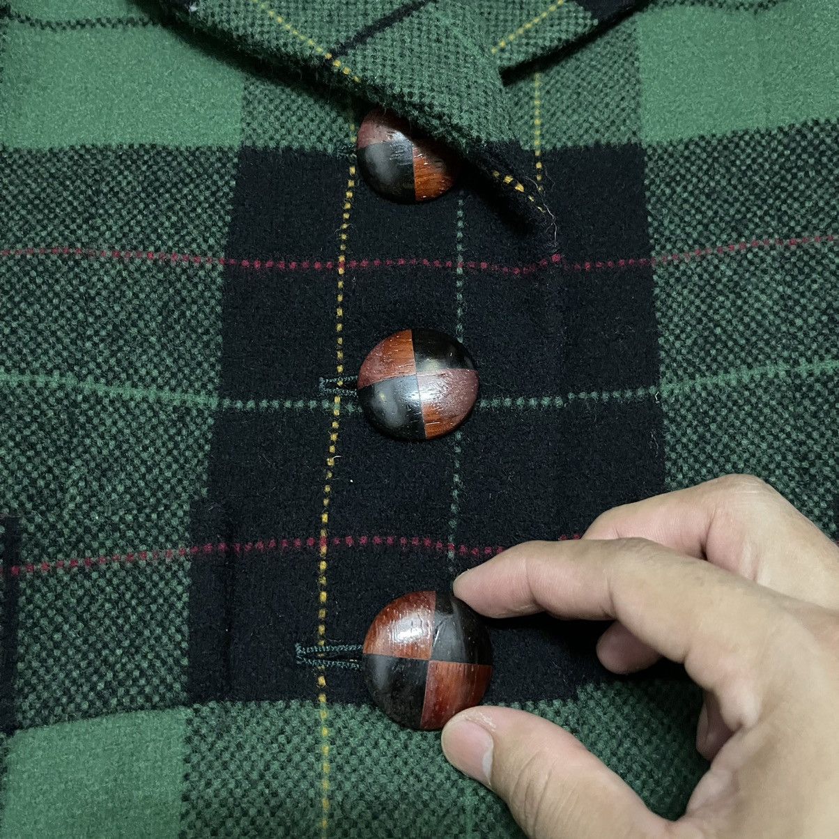 Yves Saint Laurent Vintage YSL Yves Saint Laurent Rive Gauche Wool Jacket Size S / US 4 / IT 40 - 5 Thumbnail