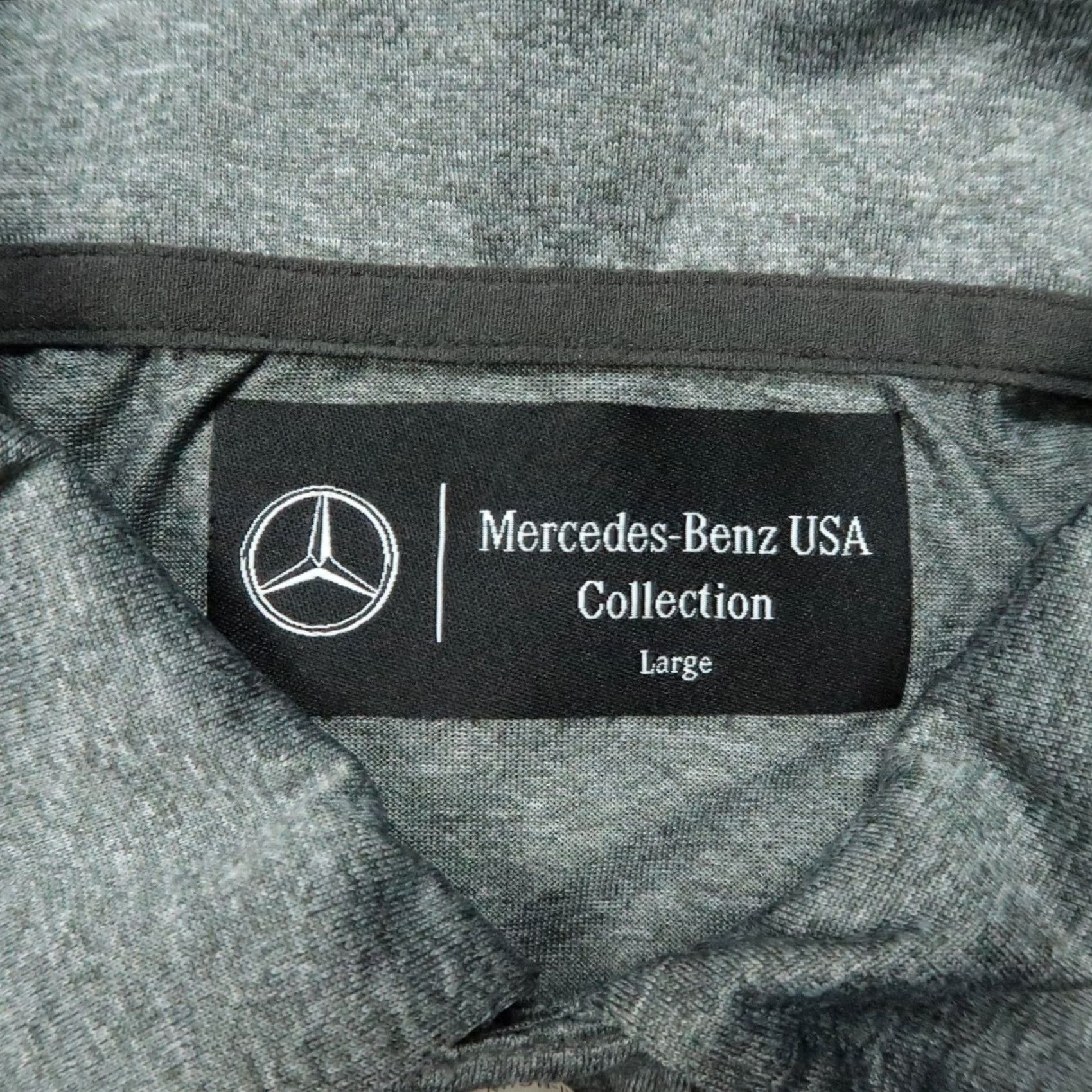 Mercedes-Benz Mercedes-Benz Polo Shirt Mens L Gray Short Sleeve Long USA Collection Size US L / EU 52-54 / 3 - 3 Thumbnail
