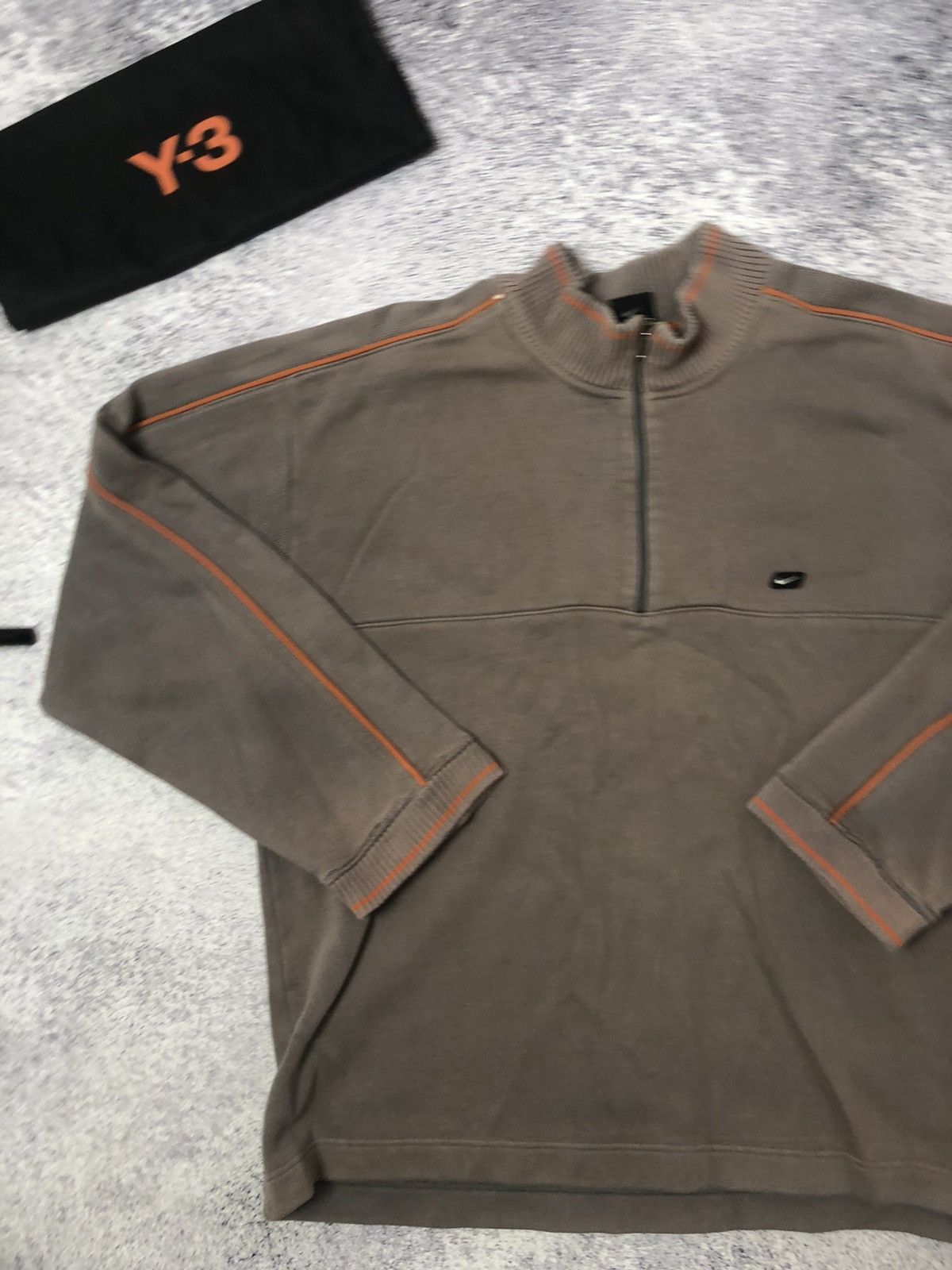 Nike × Vintage Vintage 1/3 zip Nike drill y2k casual men’s size Xl usa Size US XL / EU 56 / 4 - 2 Thumbnail