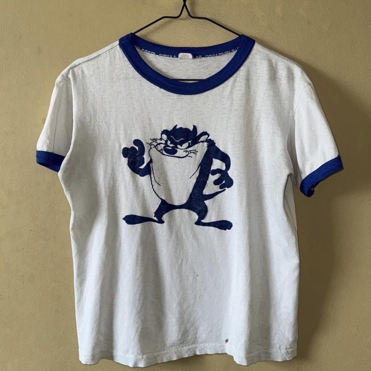 Other True Vintage 70s Tasmanian Devil Taz Looney Tunes Ringer Tee Size US XS / EU 42 / 0 - 1 Thumbnail