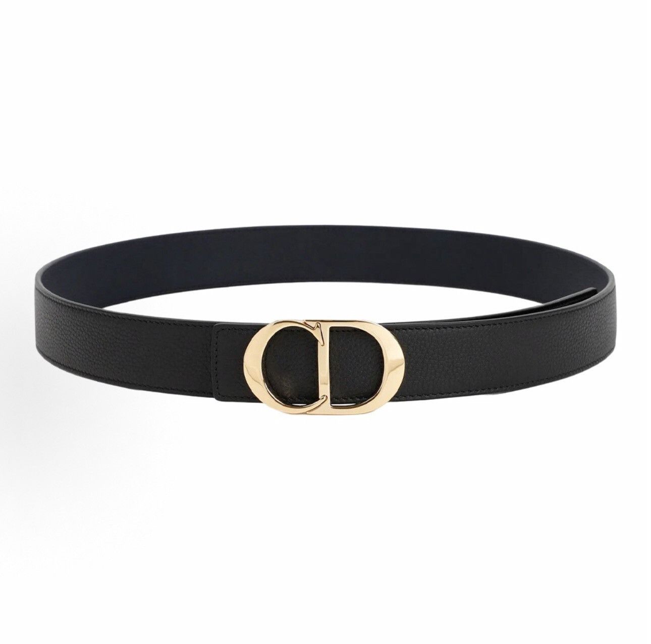 Japanese Brand Dior CD Classic Leather Men's Belt Size ONE SIZE - 1 Thumbnail
