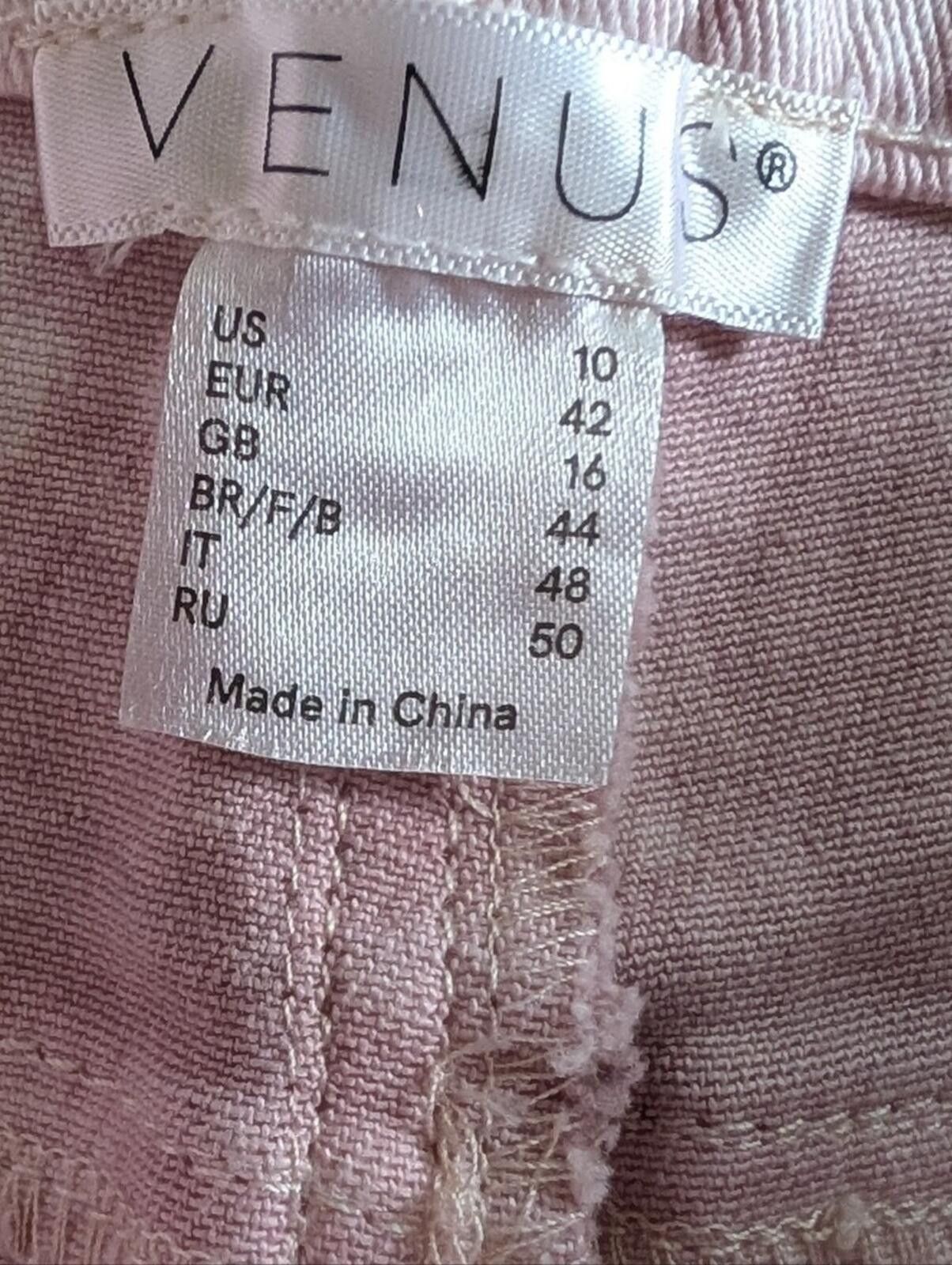 Venus VENUS Pink Tie-Dye Skinny Jeans Size 32" / US 10 / IT 46 - 3 Thumbnail