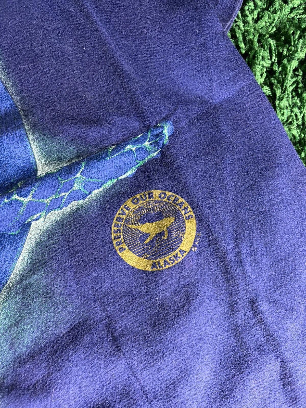 Hanes Vintage Hanes Alaska Preserve Our Ocean Whales Tee Size US L / EU 52-54 / 3 - 4 Thumbnail