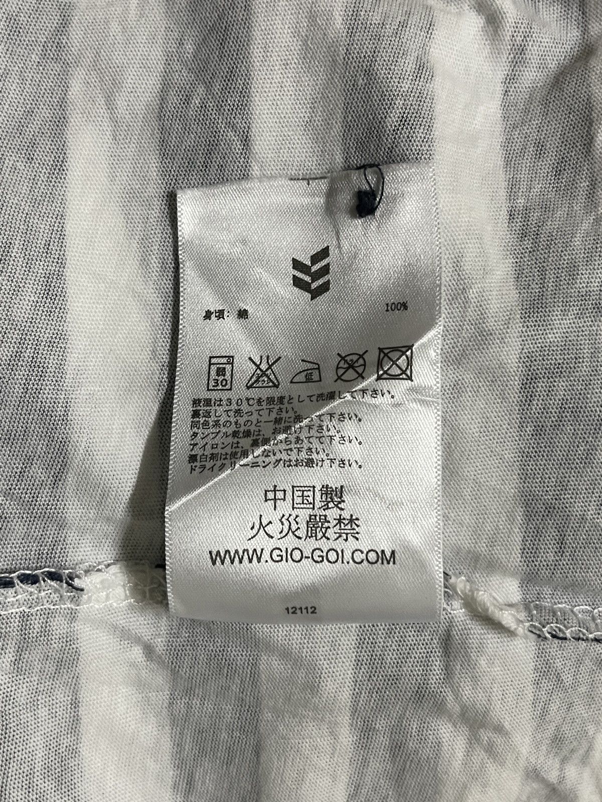 Gio-Goi Gio Goi Stripe T Shirt Size US M / EU 48-50 / 2 - 14 Thumbnail