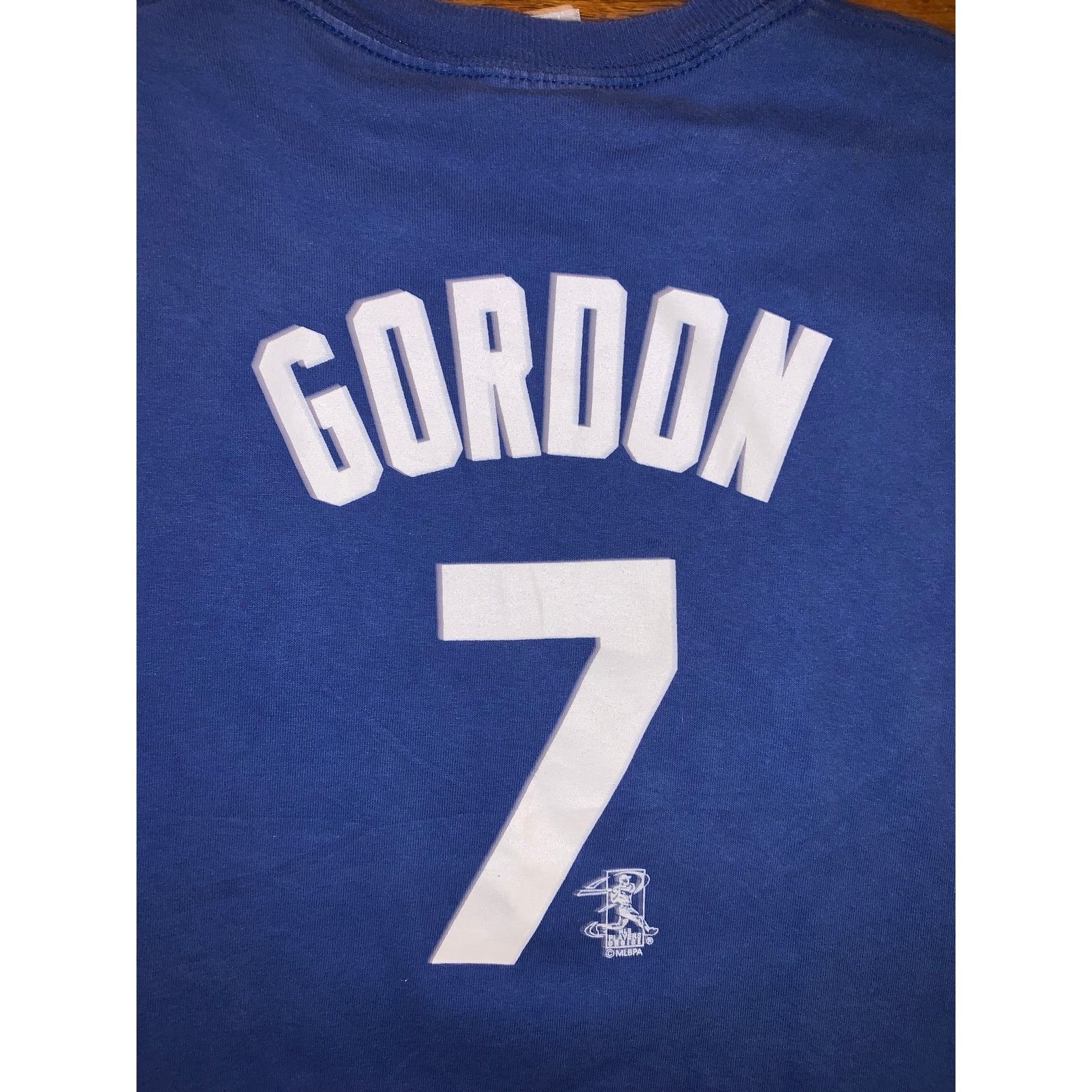 Majestic Kansas City Royals Alex Gordon 7 T Shirt L Blue Majestic MLB Size US L / EU 52-54 / 3 - 4 Thumbnail