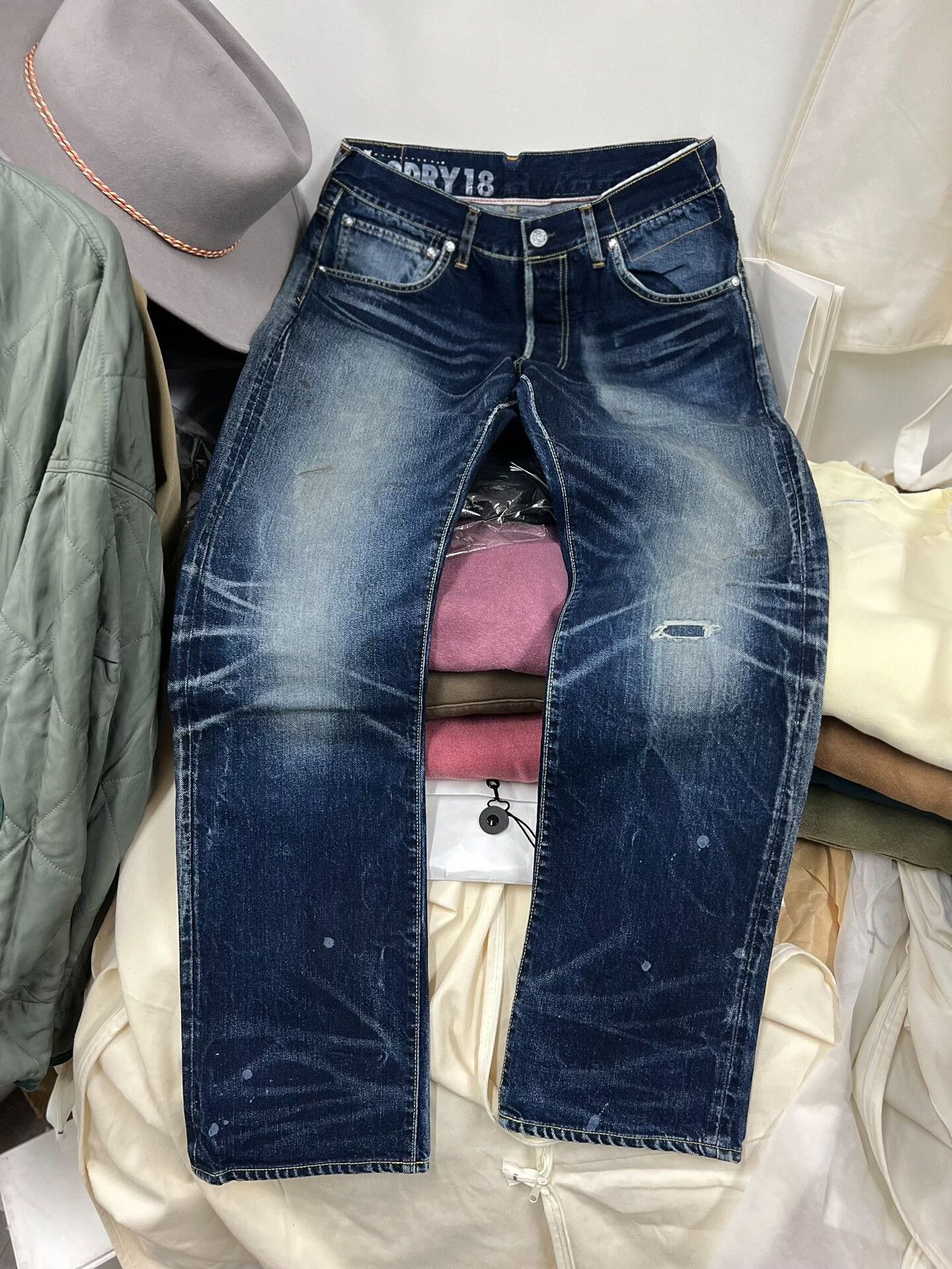 Visvim VISVIM SOCIAL SCULPTURE 01 Slim Denim Size US 26 / EU 42 - 1 Thumbnail