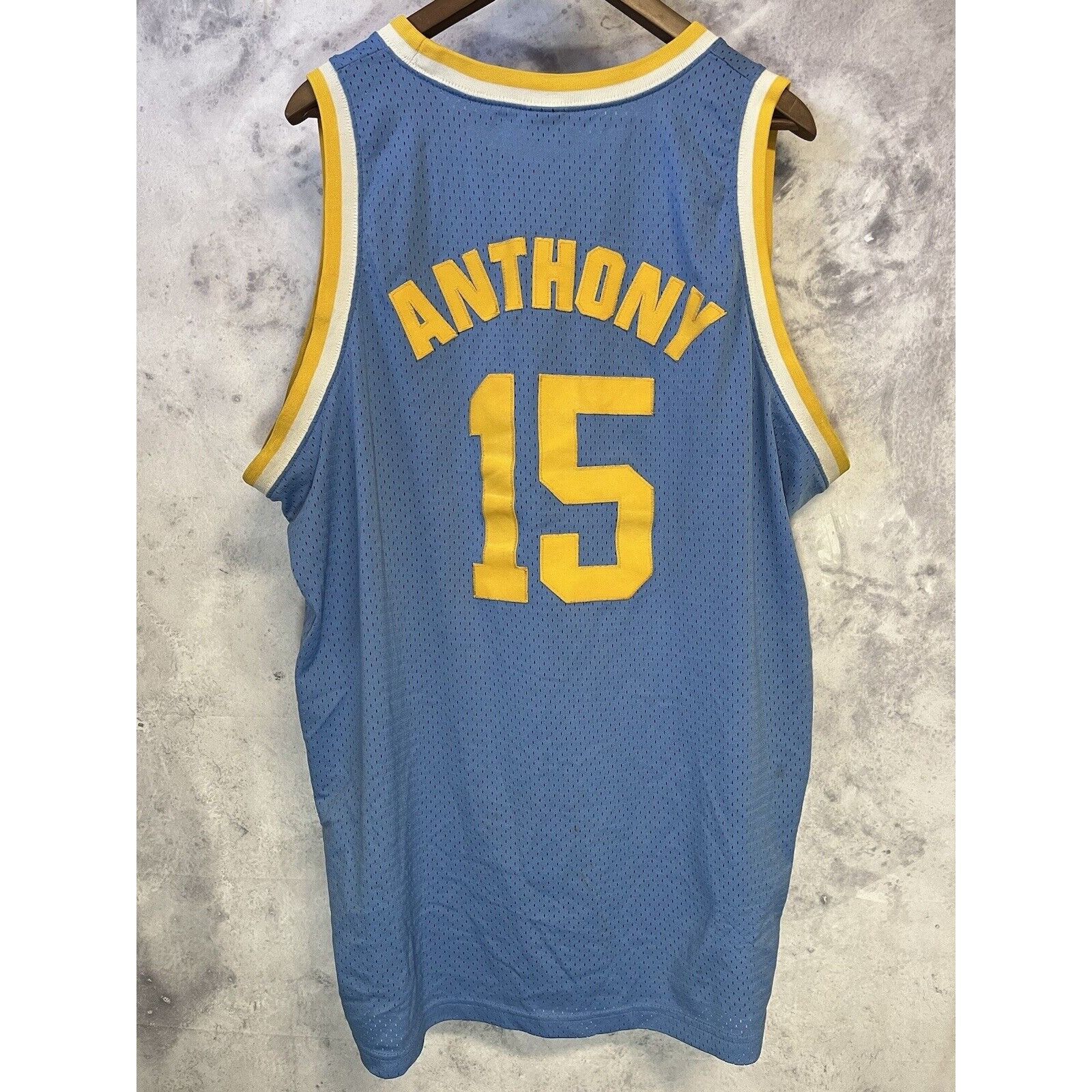 NBA Vintage Denver Nuggets Jersey Carmelo Anthony Mens 2XL+2 Size US XXL / EU 58 / 5 - 2 Thumbnail