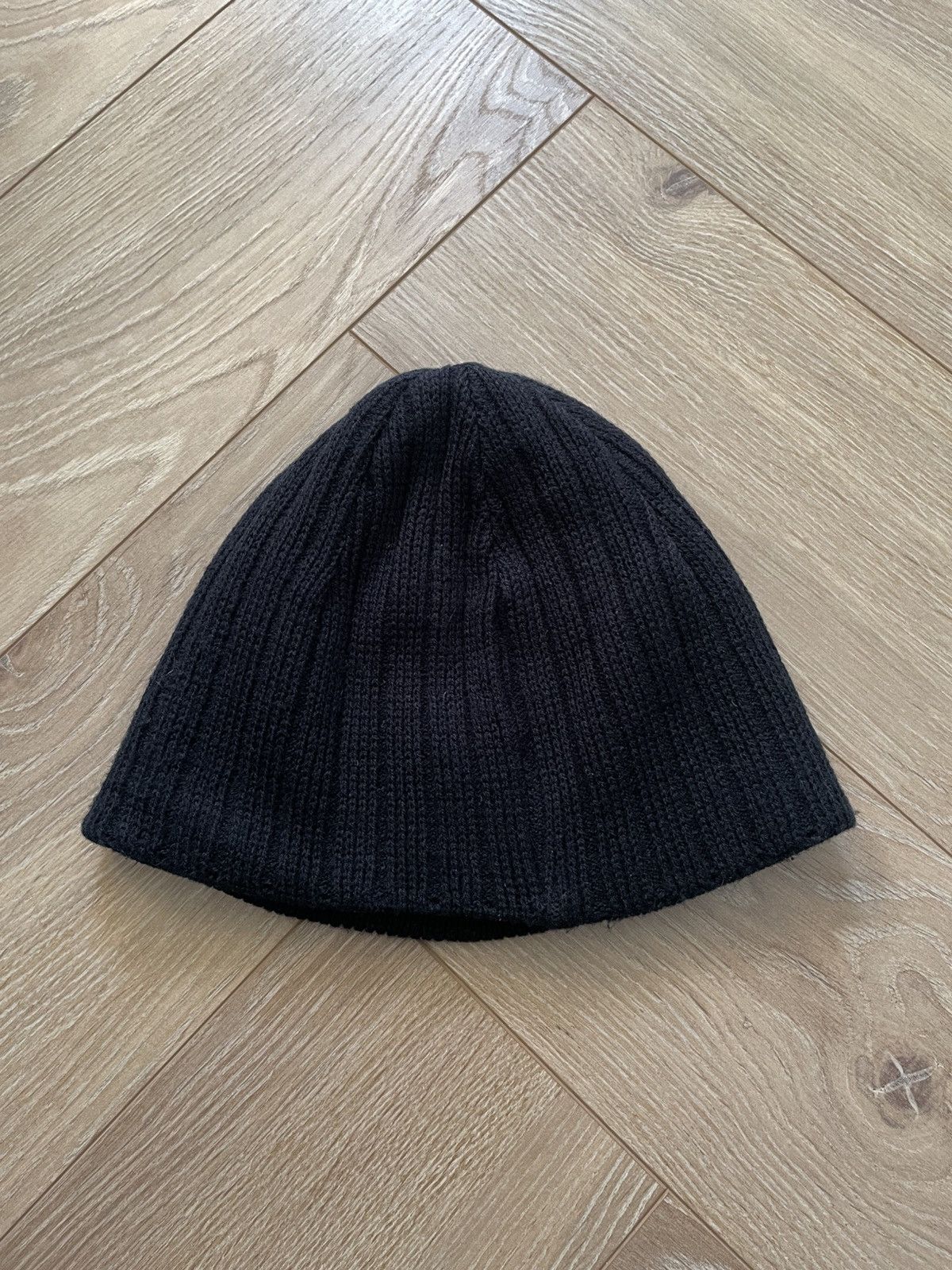 Vintage Retro 00s New York Yankees Black Beanie Hat Hiphop Rap Skate Size ONE SIZE - 4 Thumbnail