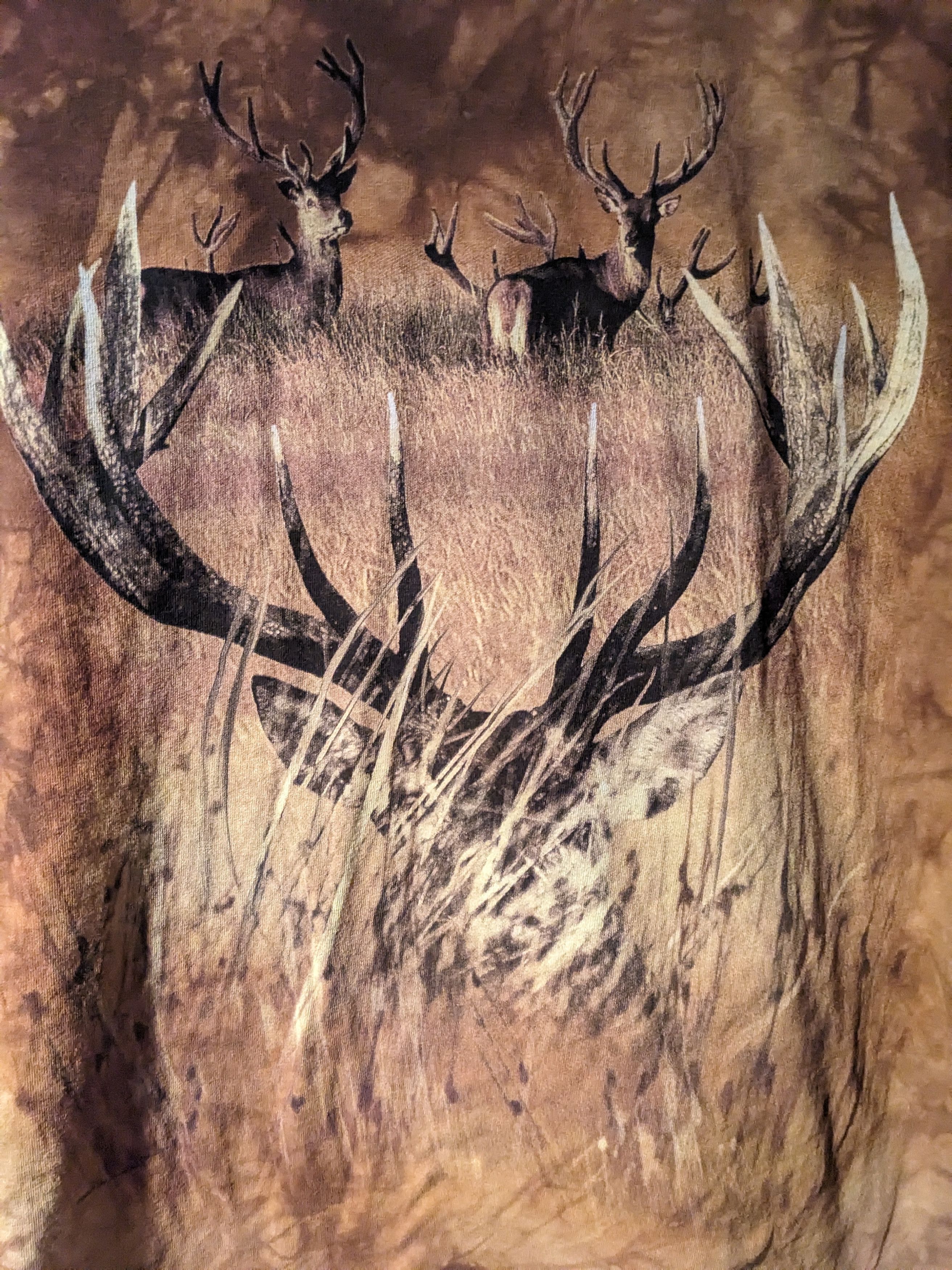 The Mountain × Vintage Vintage 2009 The Mountain Deer Animal Nature T-Shirt Size US XL / EU 56 / 4 - 2 Thumbnail
