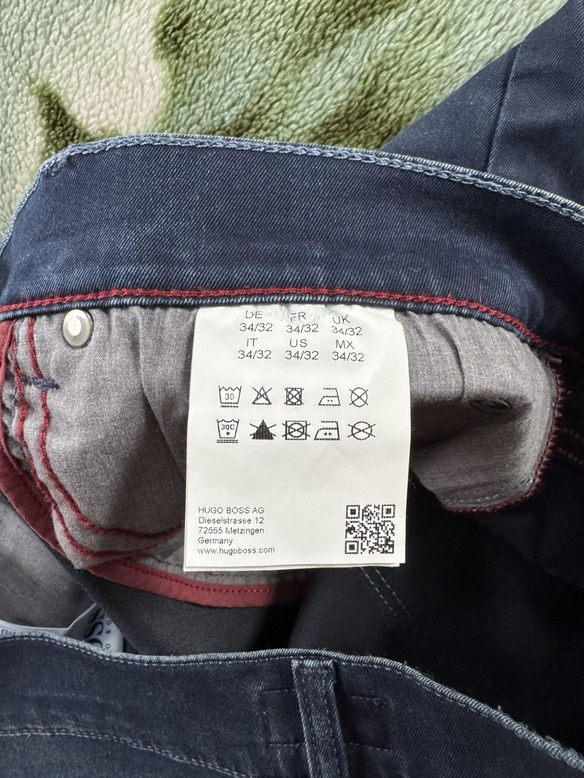 Hugo Boss Huge Boss Dar Blue Jeans 34x32 Size US 34 / EU 50 - 6 Thumbnail