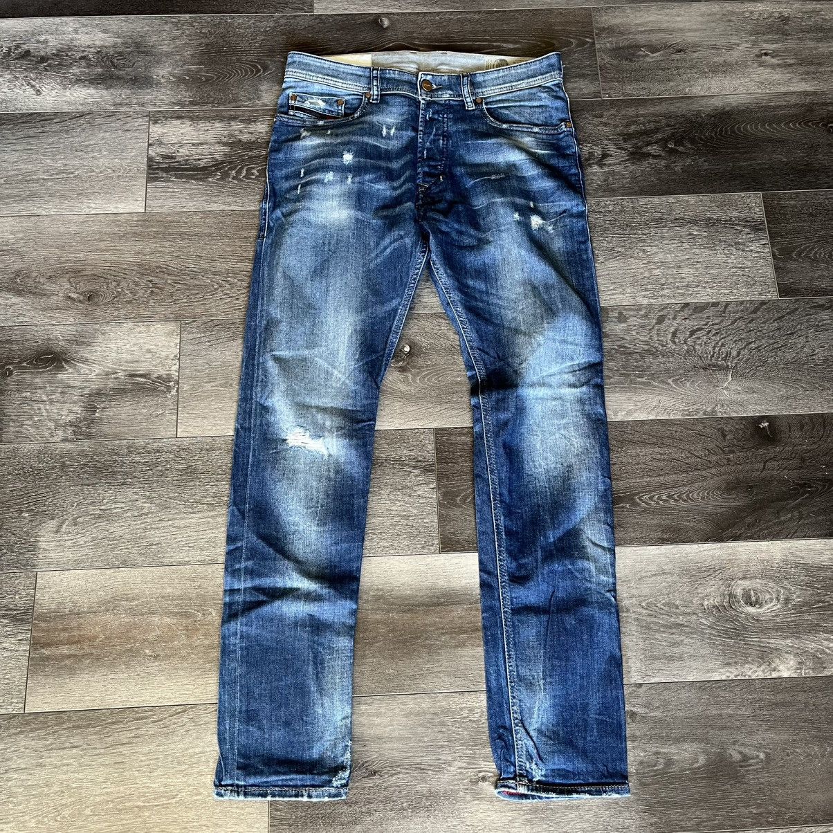 Diesel Vintage Diesel Tepphar Slim Wash Blue Denim Jeans 29x30 Y2K Size US 29 - 1 Thumbnail