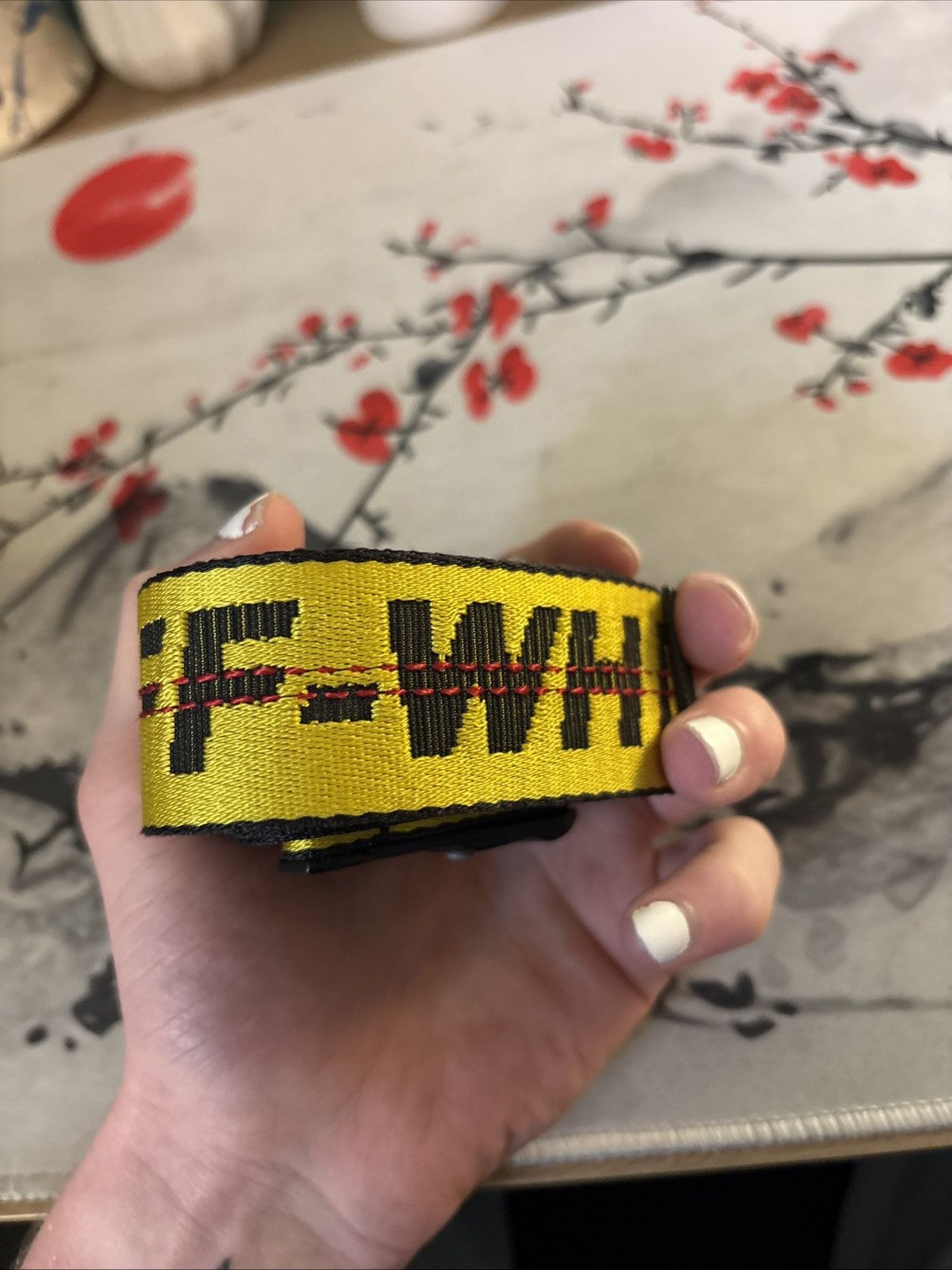 Off-White Off-White yellow/black Industrial Belt Size ONE SIZE - 1 Thumbnail