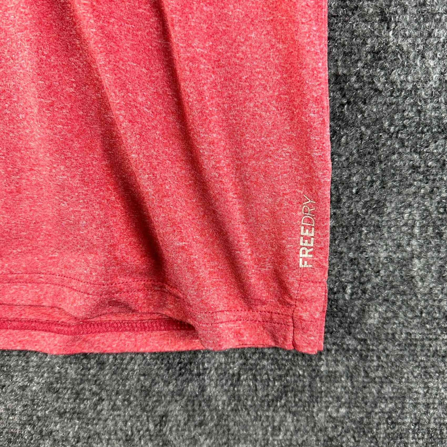 Eddie Bauer Eddie Bauer Travex Polo Shirt Mens Medium Red Cotton Short Sleeve Split Hem Logo Size US M / EU 48-50 / 2 - 2 Thumbnail