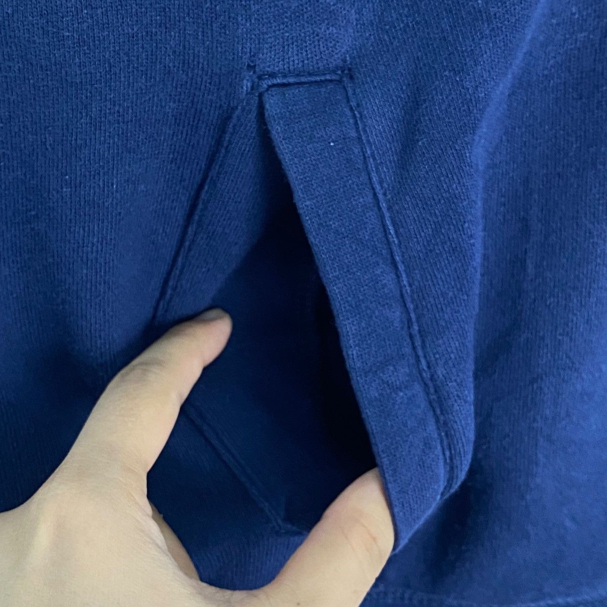 Vintage Vintage Polo Ralph Lauren Big Pony Shawl Collar Navy Blue Size US M / EU 48-50 / 2 - 6 Thumbnail