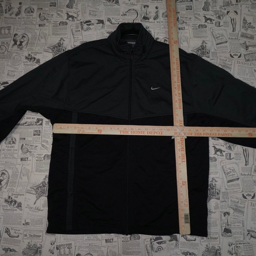 Nike Vintage Y2K Nike gray tag embroider swoosh zip track jacket Size US M / EU 48-50 / 2 - 4 Thumbnail