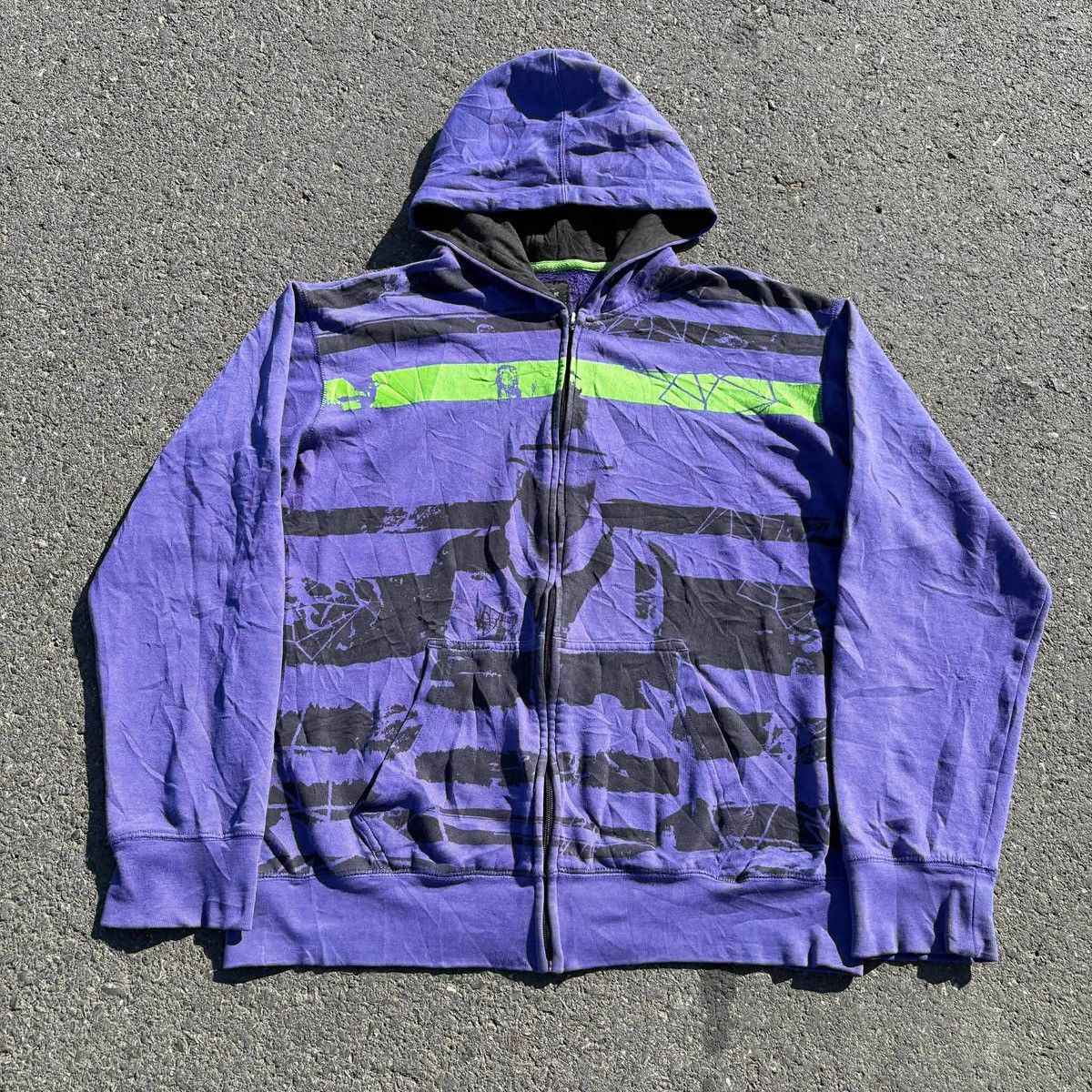Airwalk Airwalk hoodie purple zipper size L Size US L / EU 52-54 / 3 - 1 Thumbnail