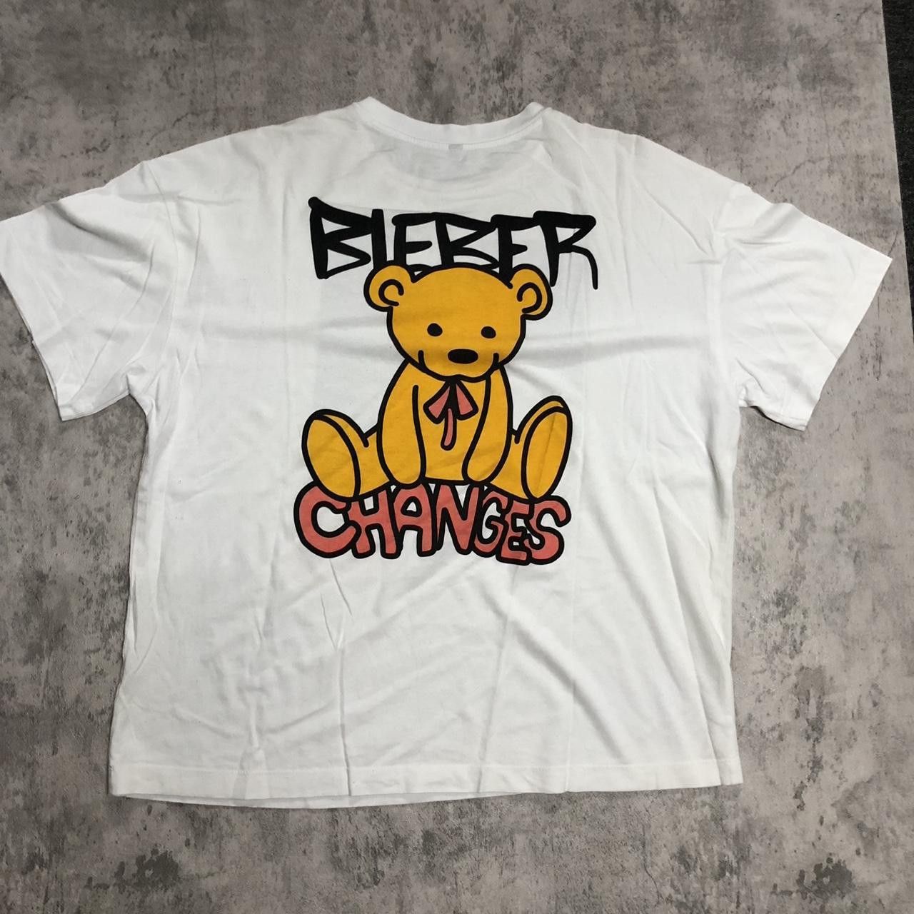 Other Bieber Changes white cotton tee #BieberChanges Size US L / EU 52-54 / 3 - 1 Thumbnail