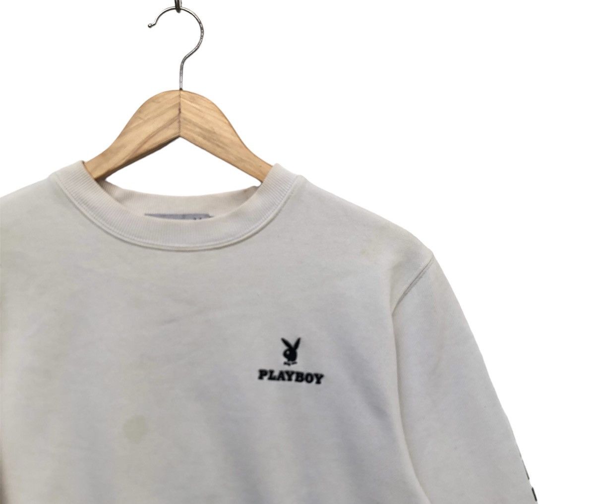 Playboy Vintage 90s Playboy Bunny Logo Embroidered Sweatshirt | XS Size US XS / EU 42 / 0 - 5 Thumbnail