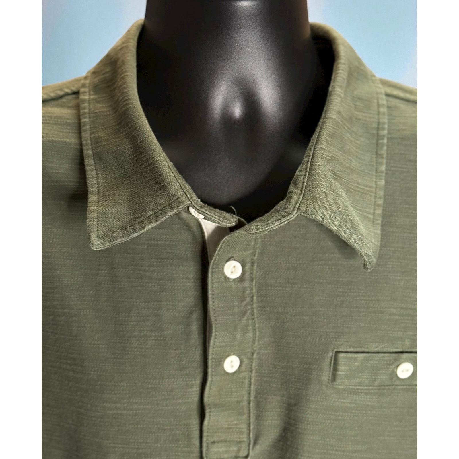 JACHS NY JACHS New York Men’s 2XL Polo Shirt Olive Green Casual Wear Size US XXL / EU 58 / 5 - 3 Thumbnail