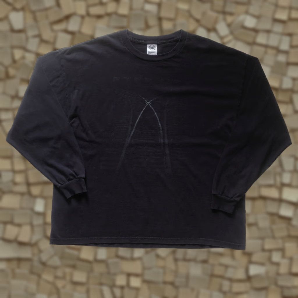 Delta VINTAGE BIBLE GOD JESUS 90s Y2K ETERNITY RETRO BLACK GRAPHIC COTTON T SHIRT 2XL Size US XXL / EU 58 / 5 - 1 Thumbnail