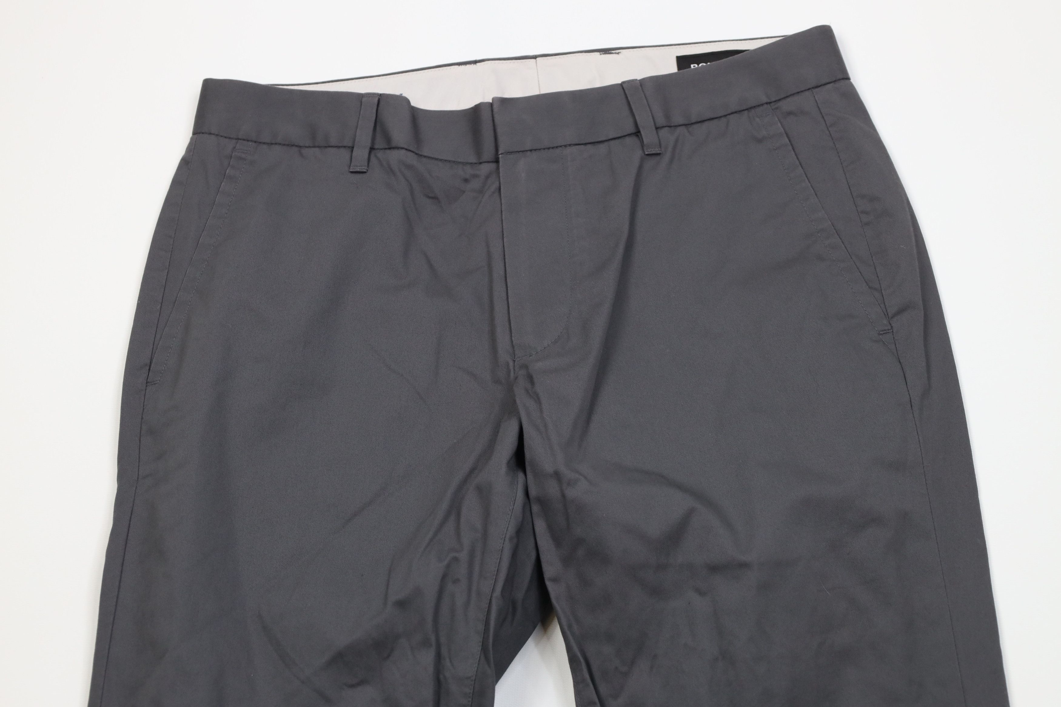 Bonobos Bonobos Fit Friday Straight Leg Chino Pants Trousers Gray Size US 30 / EU 46 - 2 Thumbnail