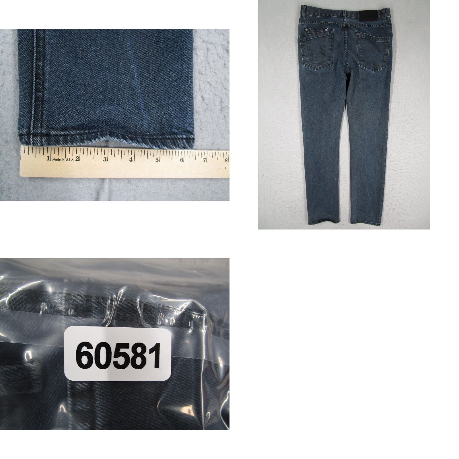 Helmut Lang Helmut Lang Jeans Mens 30 Blue Skinny Fit Stretch Denim 5-Pocket USA E02HM201 Size US 30 / EU 46 - 9 Thumbnail