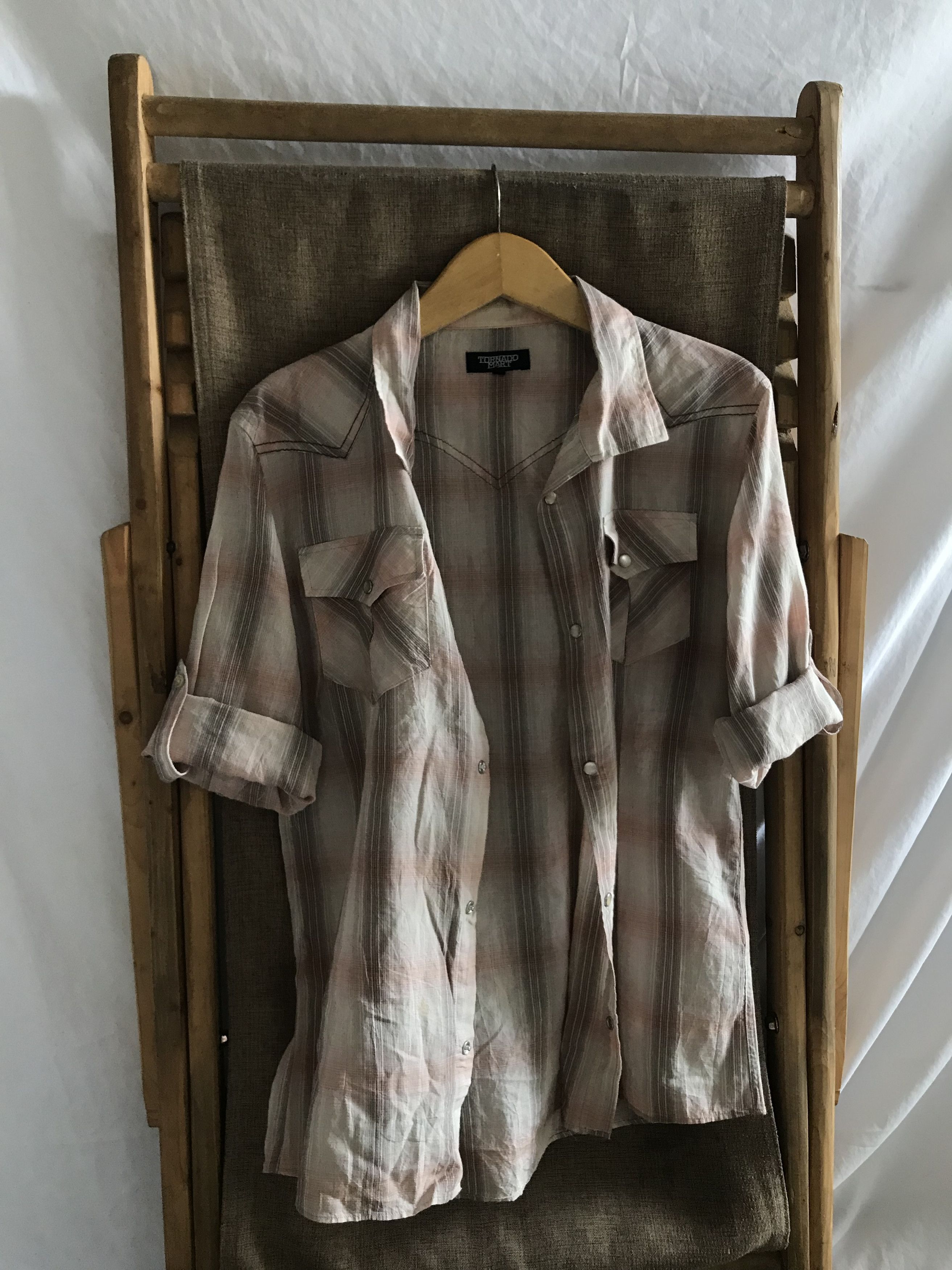 Tornado Mart Tornado Mart Plaid Western Shirt Size US M / EU 48-50 / 2 - 4 Thumbnail