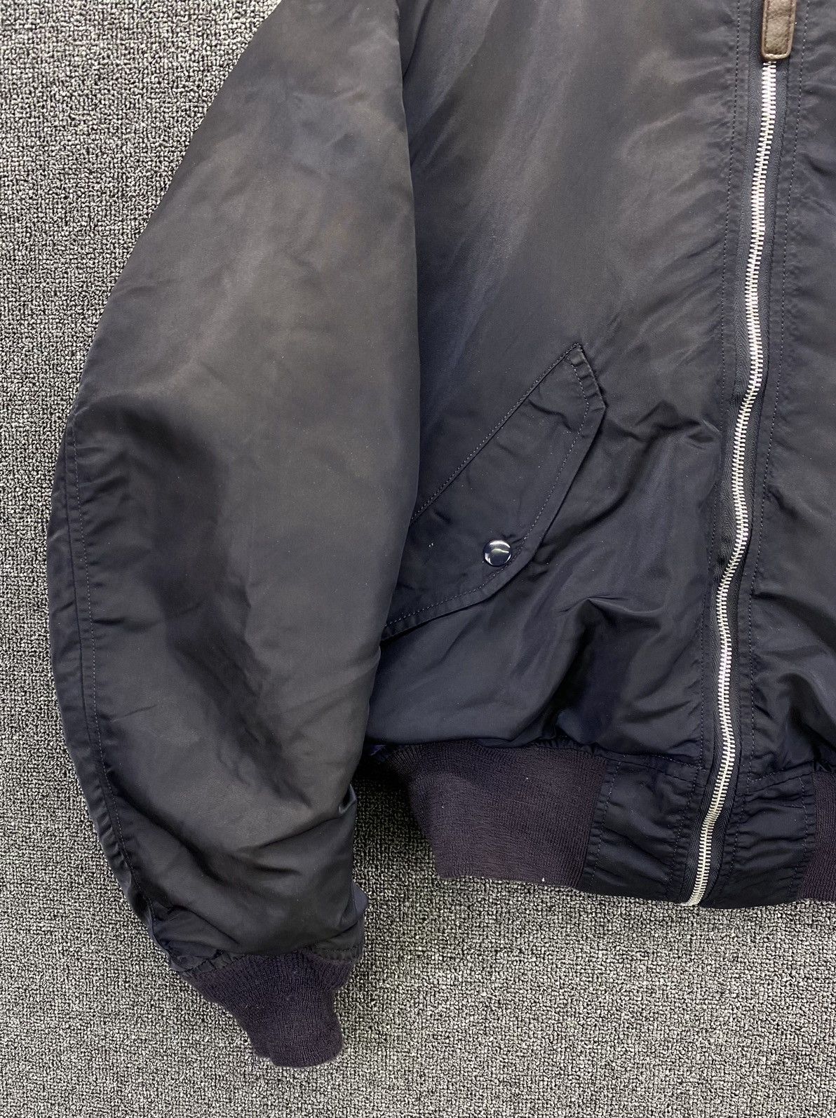Alpha Industries Vintage Alpha Industries Utility L-2B Bomber Jacket Size M / US 6-8 / IT 42-44 - 5 Thumbnail