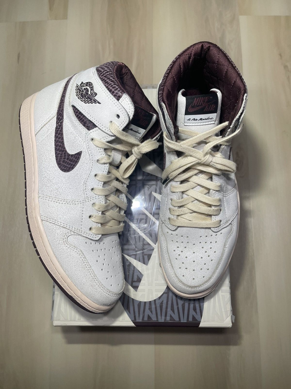 Jordan Brand Men’s A Ma Maniére x Air Jordan 1 High OG “Airness” Sz 10.5 Size US 10.5 / EU 43-44 - 1 Thumbnail