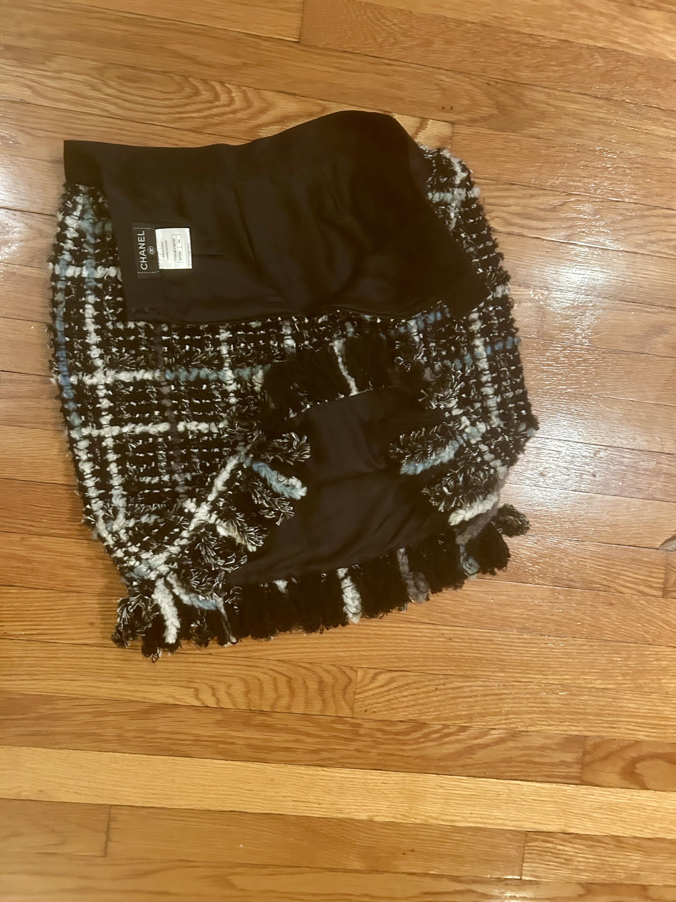 Chanel Chanel Tweet Skirt Size 22" - 4 Thumbnail