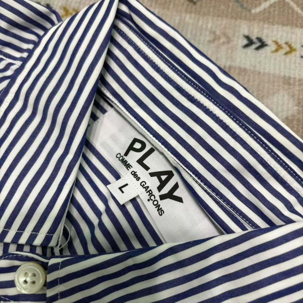 CDG by Comme des Garcons CDG PLAY SHIRT Size US L / EU 52-54 / 3 - 6 Thumbnail