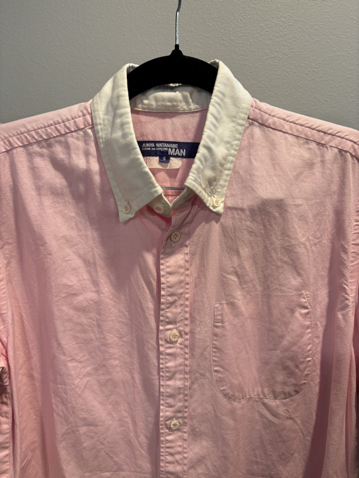 Junya Watanabe Junya Watanabe AW07 Pink Button Up Shirt 👕 Size US S / EU 44-46 / 1 - 5 Thumbnail