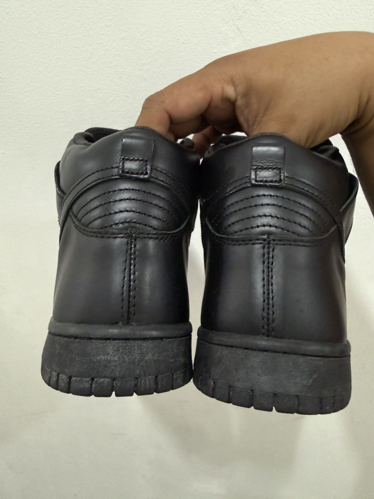 Nike 2003 NIKE DUNK HIGH Black Noir Size US 10 / EU 43 - 12 Thumbnail