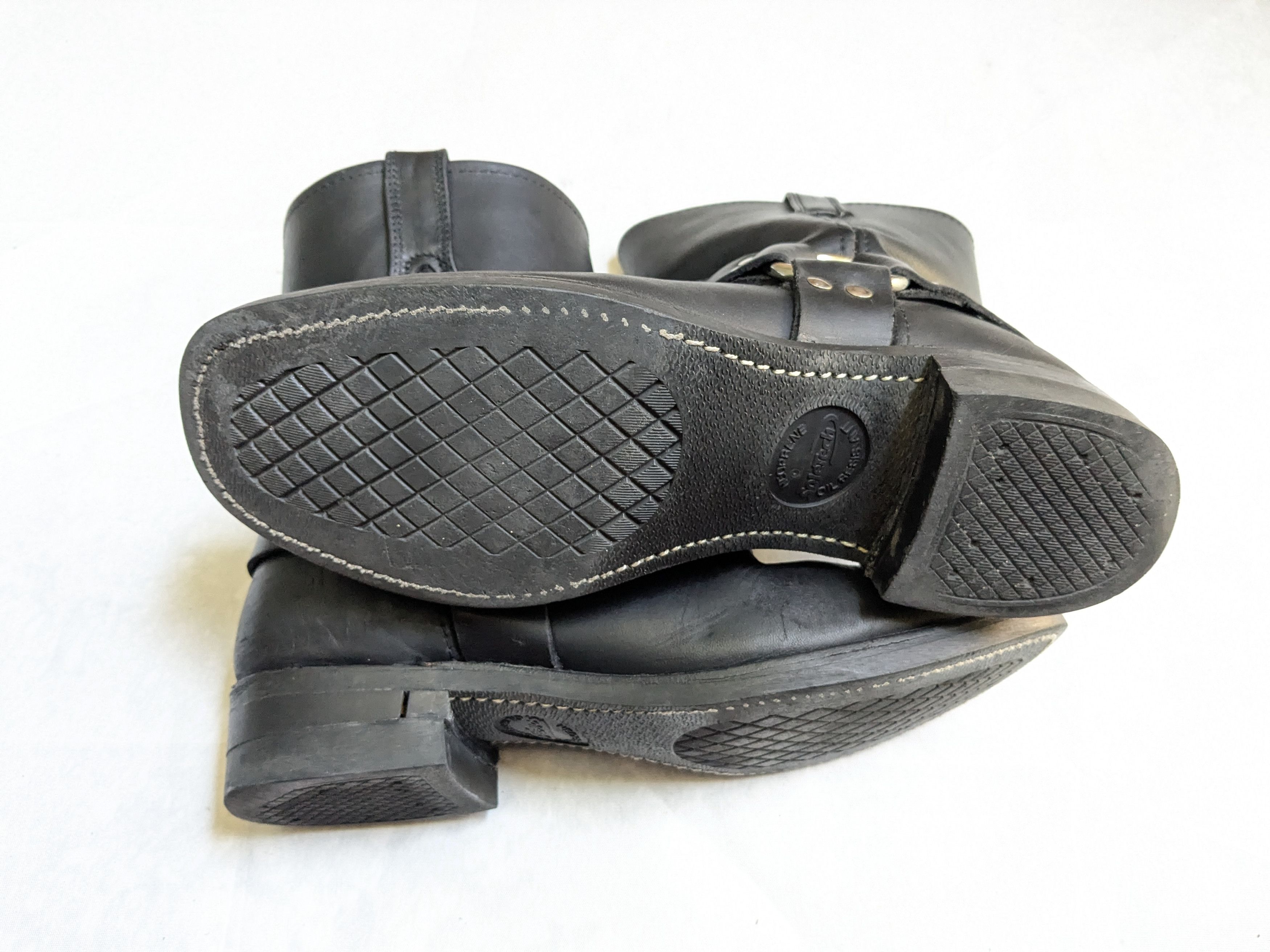 Frye Frye Harness Black Leather 10 M Strap Size US 10 / EU 43 - 20 Thumbnail