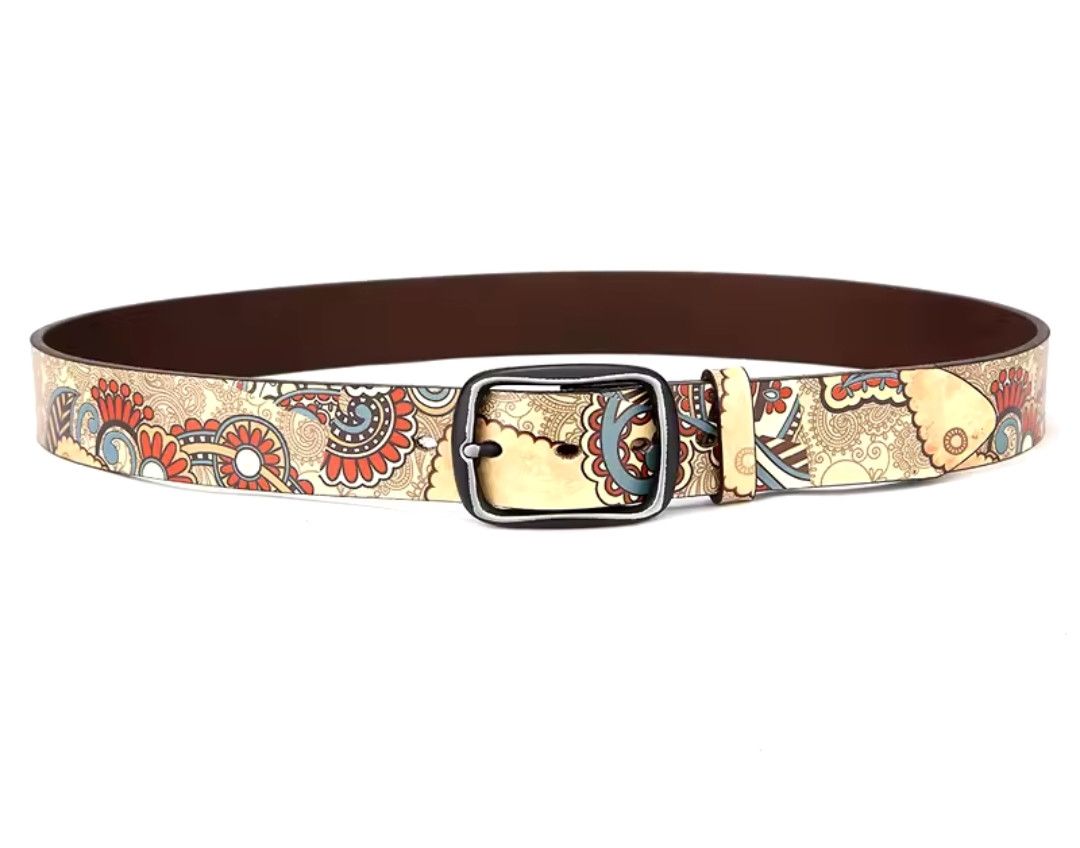 Japanese Brand × Vintage Batik Tribe Printed Belt Size ONE SIZE - 6 Thumbnail