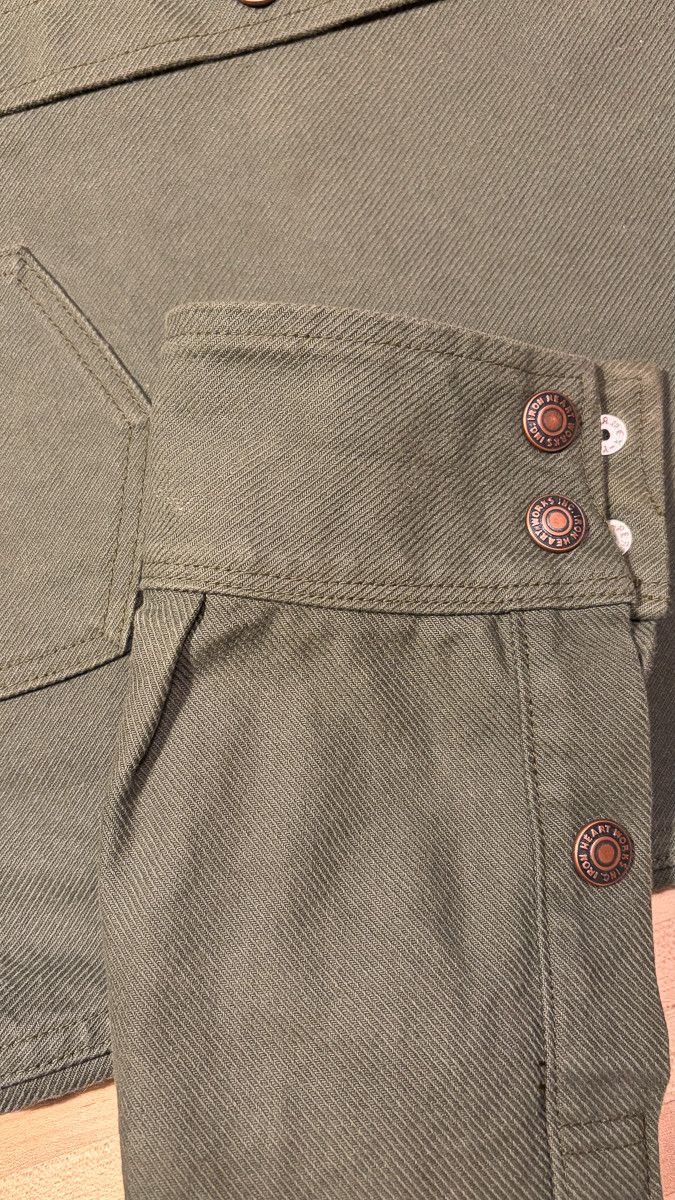 Iron Heart IHSH-235-OLV with Copper Snaps Size US L / EU 52-54 / 3 - 6 Thumbnail