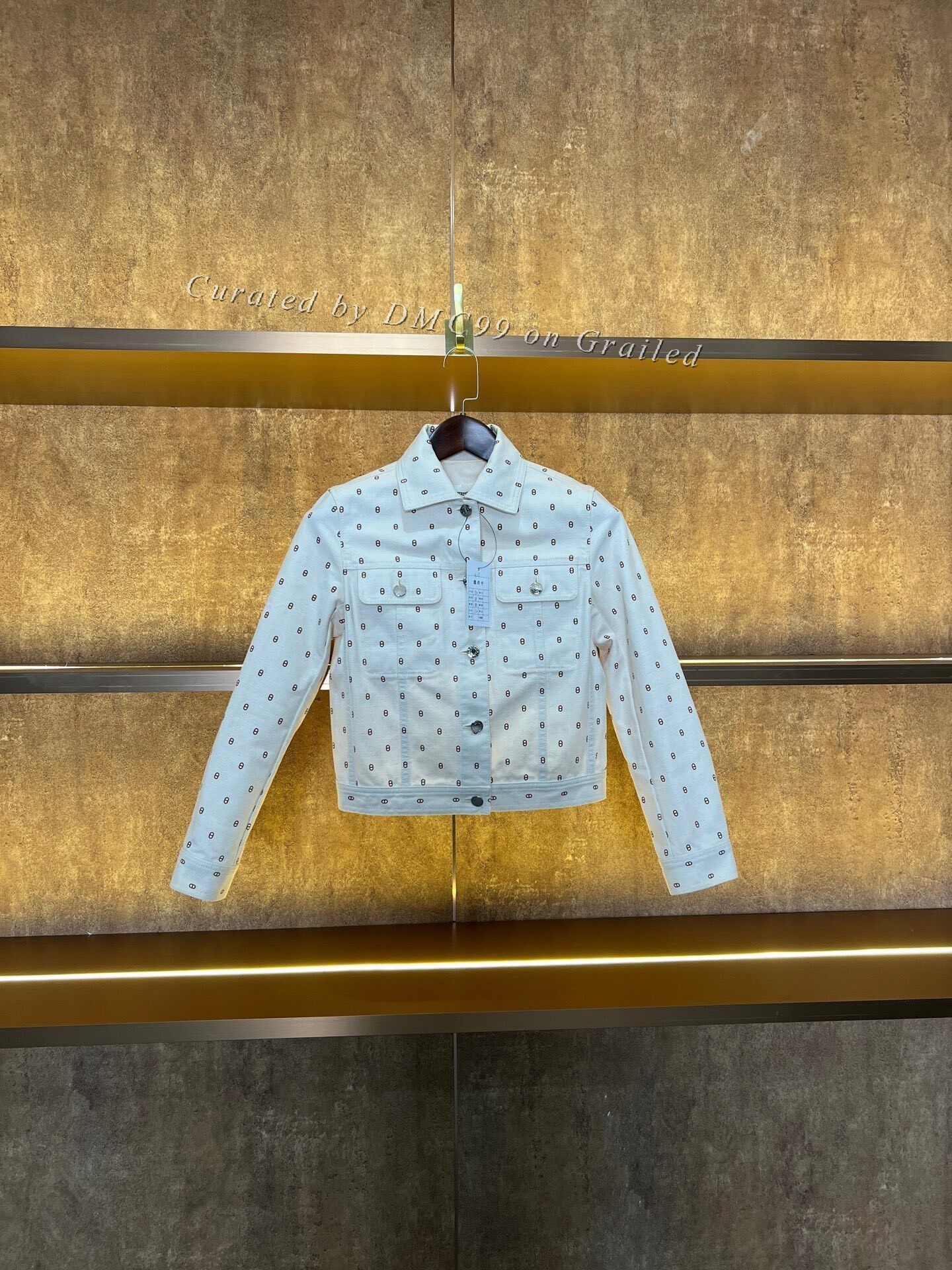 Hermes Hermes Pig Nose Denim Jacket Size XXS / US 00 / IT 34 - 1 Thumbnail