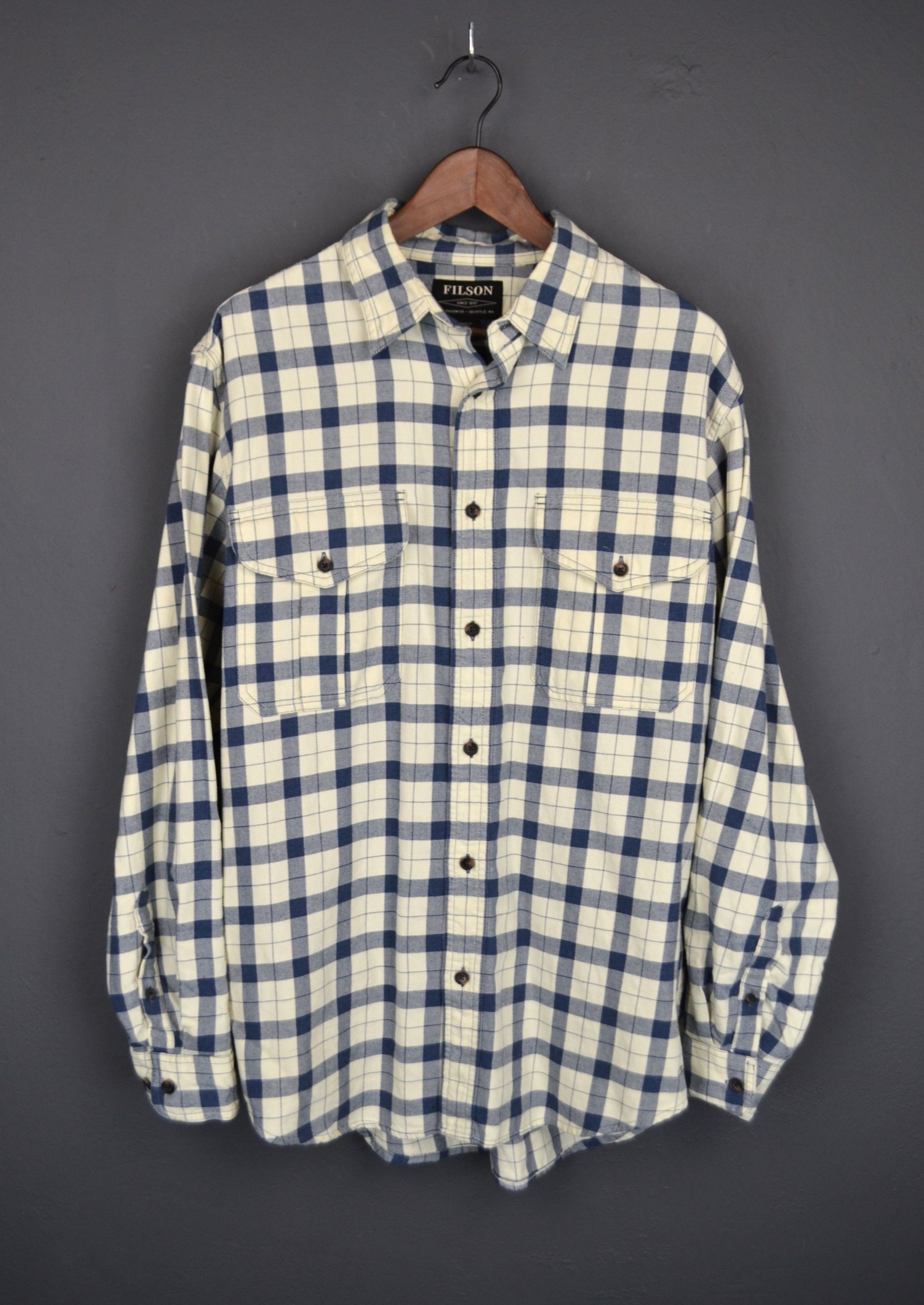 Filson Filson - Alaskan Guide Checked Cotton-Flannel Shirt M Size US M / EU 48-50 / 2 - 2 Thumbnail